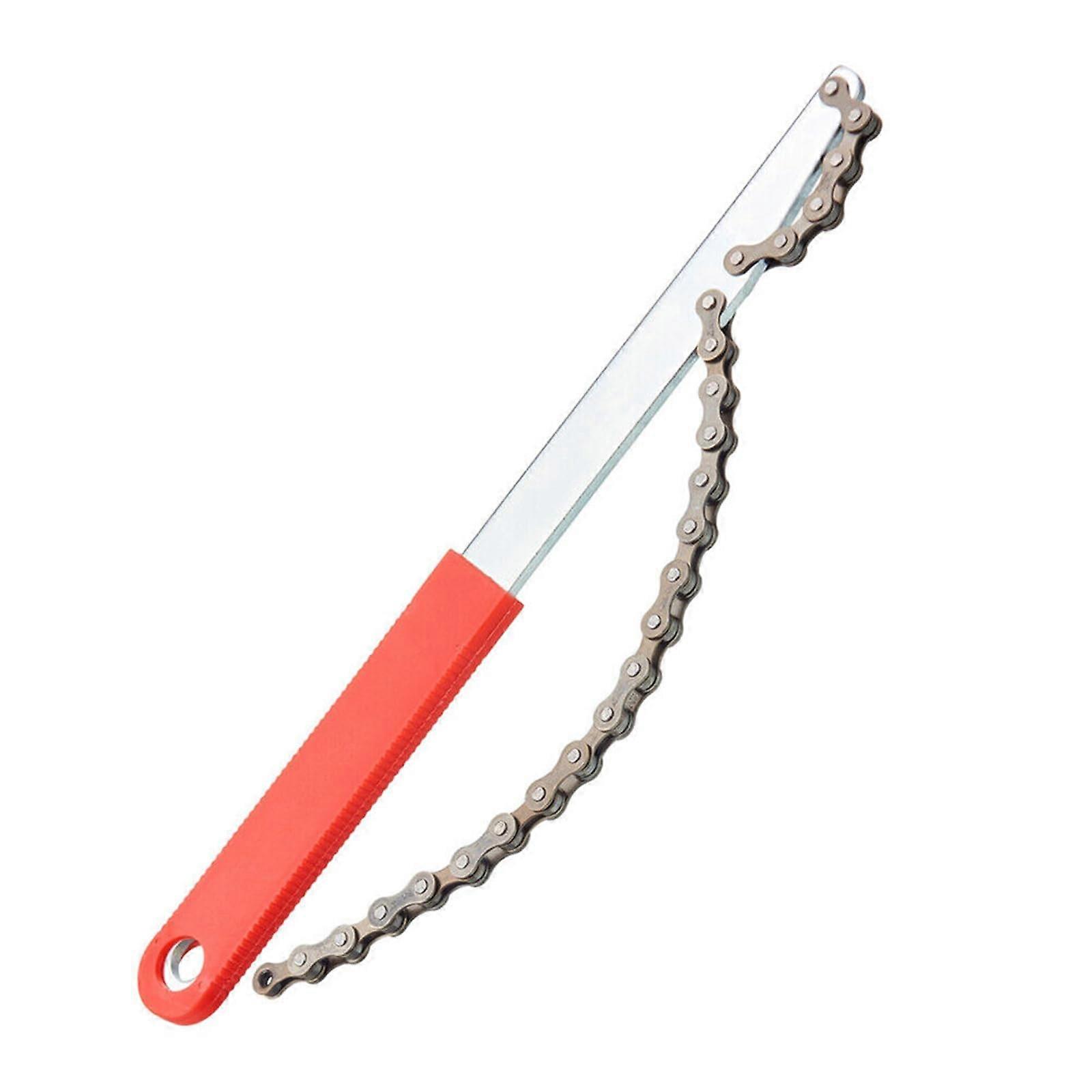 Bicycle Chain Whip Cassette Puller Sprocket Remover Tool For 7-11 Speed Cassettes, Universal Bike Tool