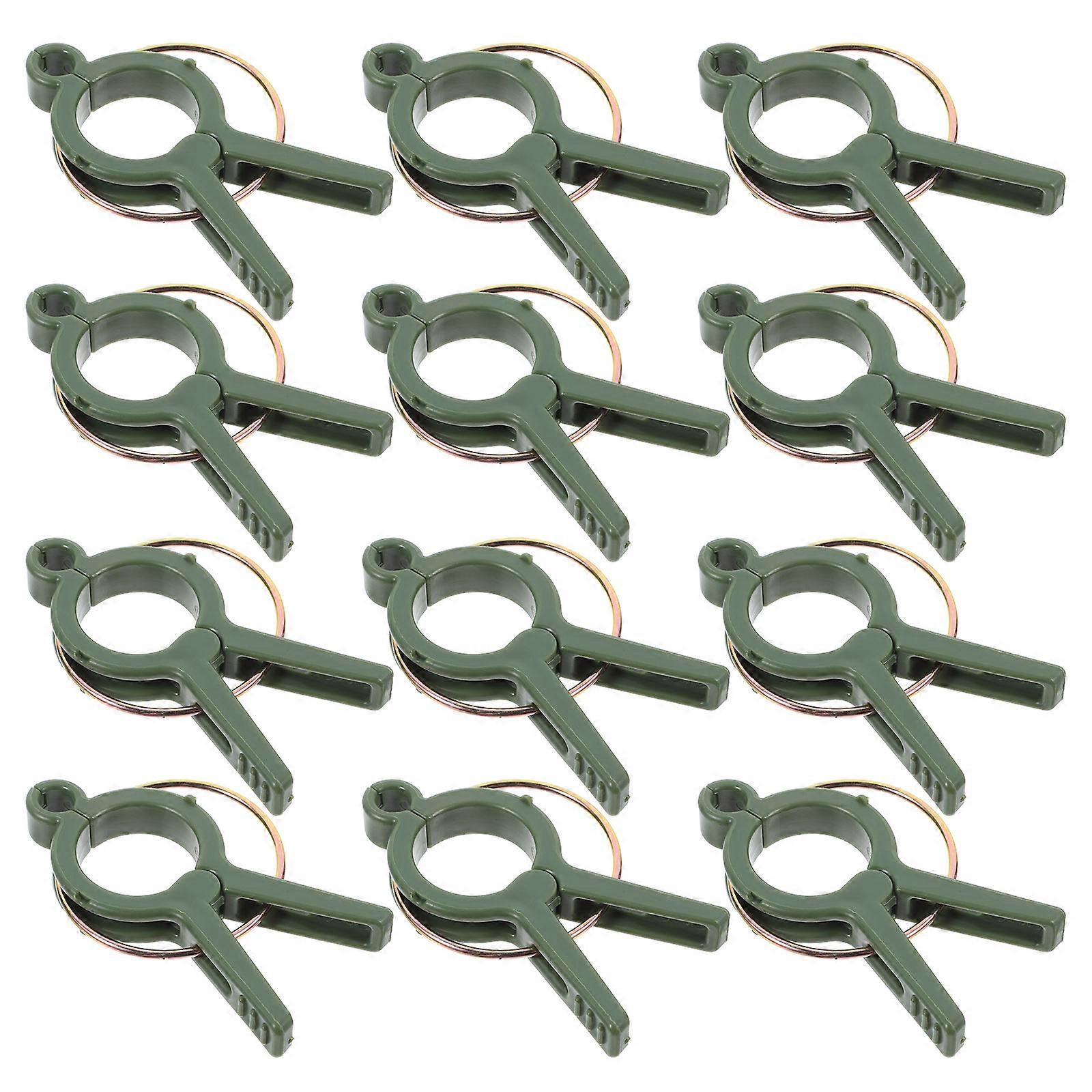 Grafting Clips for Tomatoes Tomato Stem Support Clips Indoor Plant Support Attach Plants to Cages 12Pcs