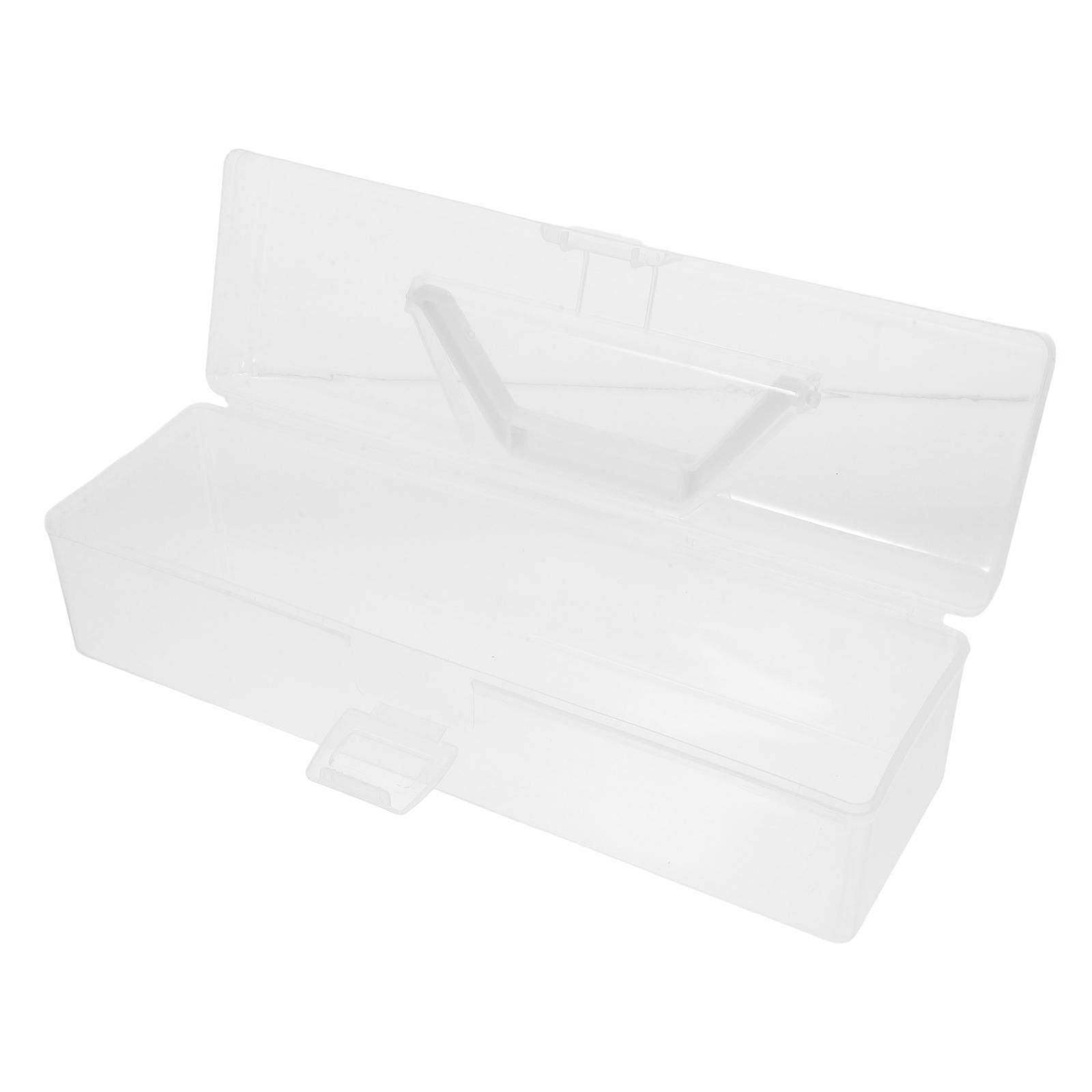 Transparent PP Cake Packaging Box for Roll Cakes Reusable and Versatile Design 7.87x2.95x2.36 Inches
