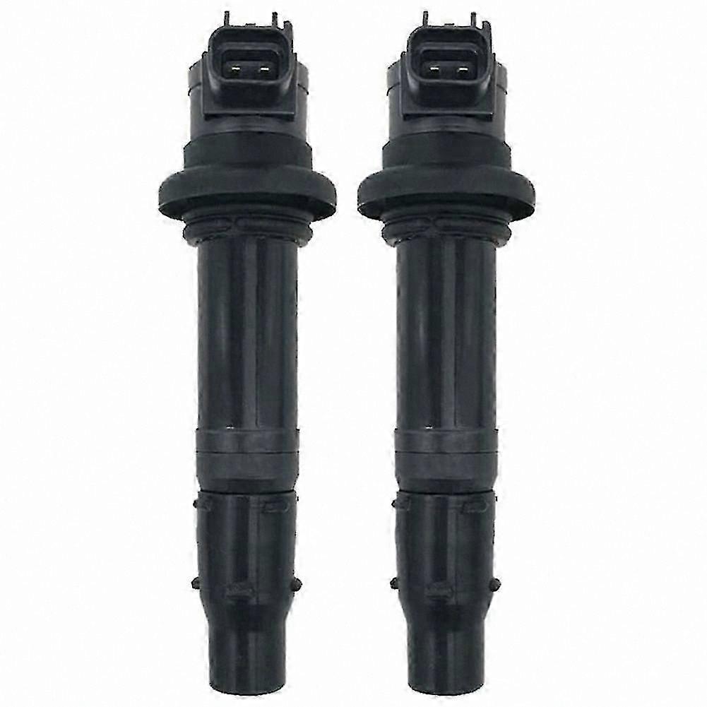 Ignition Coil Set Compatible with Yamaha YZF FZ1 FZ8 R1 R6 VMX V Max 2002-2017 5VY-82310-00-00 Replacement