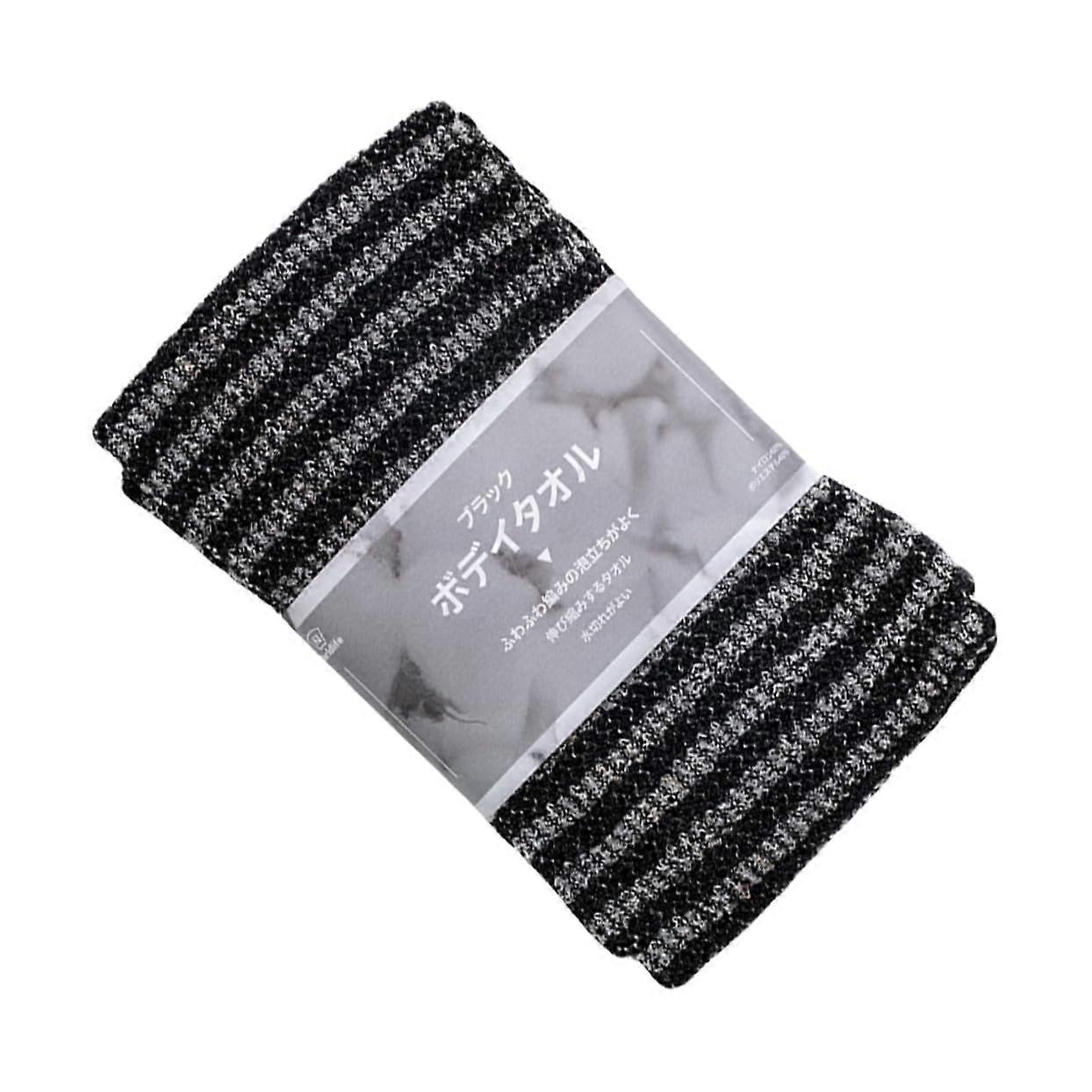 Practical Strip Back Scrubber Shower Brush Bath Towel for Deep Cleaning, Soft Material, Ergonomic Design, 30x12 cm