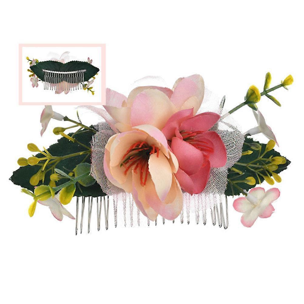 Leaf Shaped Hair Accessory 15x8x2cm Elegantly Designed For Flower Girls 1Set