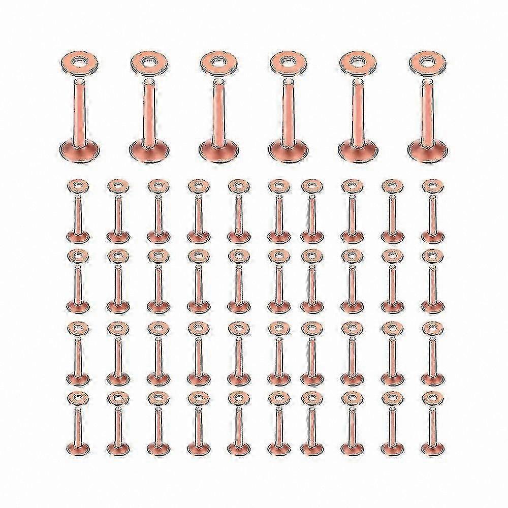 Copper Rivets and Burrs Assortment for DIY Leather Projects