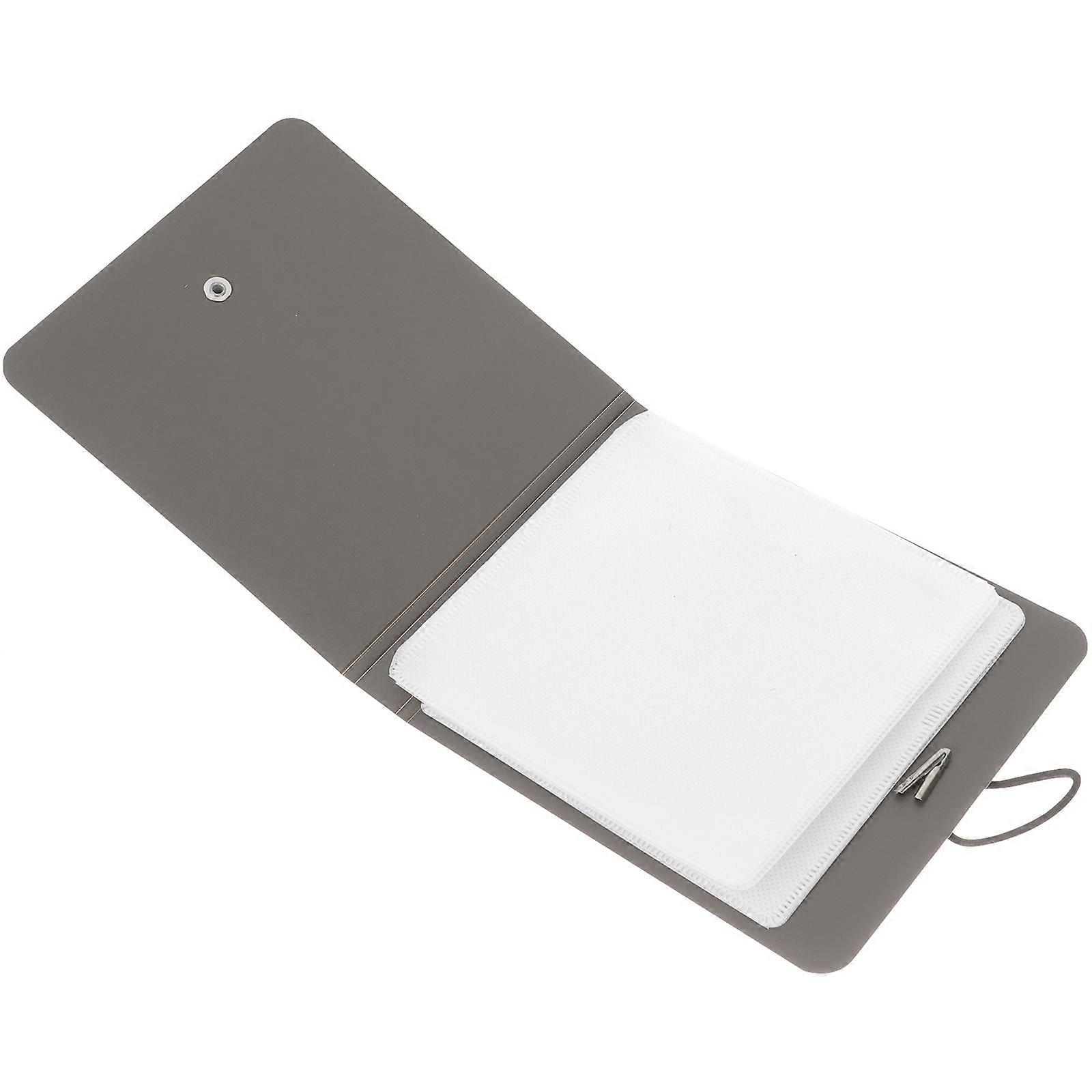 CD Storage Case 12 Capacity CD Media Collection Bag Album Organizer Booklet Holder