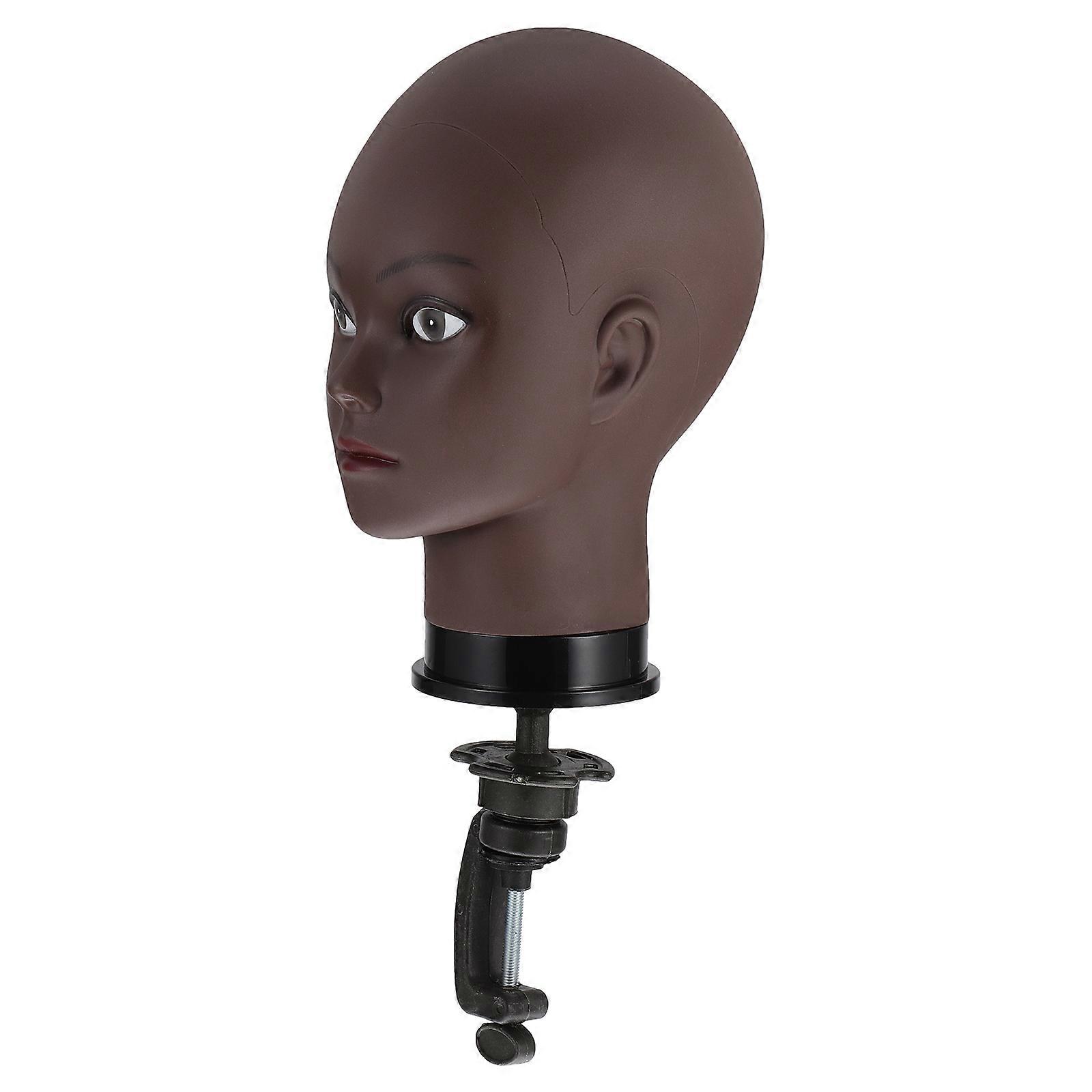 Artificial Head Model 1 Set Bald Mannequin Head For Professional Use 10.2X6.7X5.5in Easy To Move And Versatile