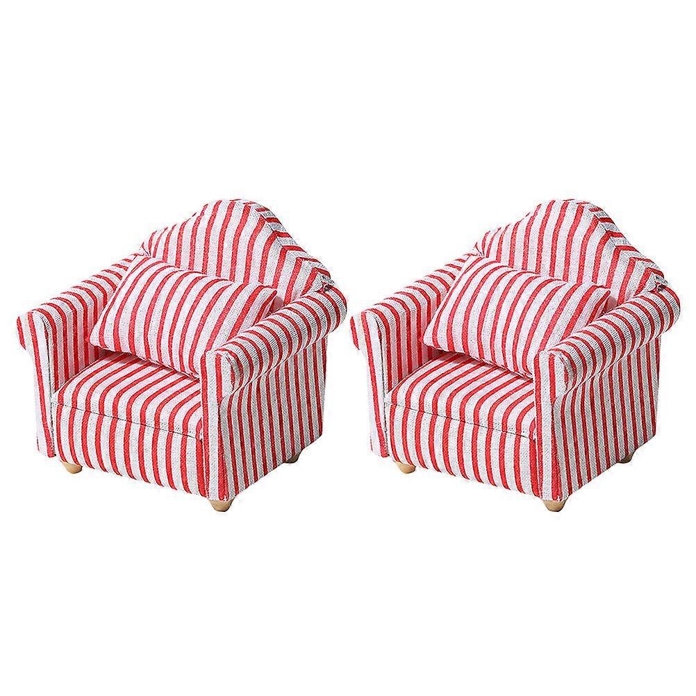 2pcs Scale Living Room Accessory for Pretend Play, Educational Projects, and Creative Imagination