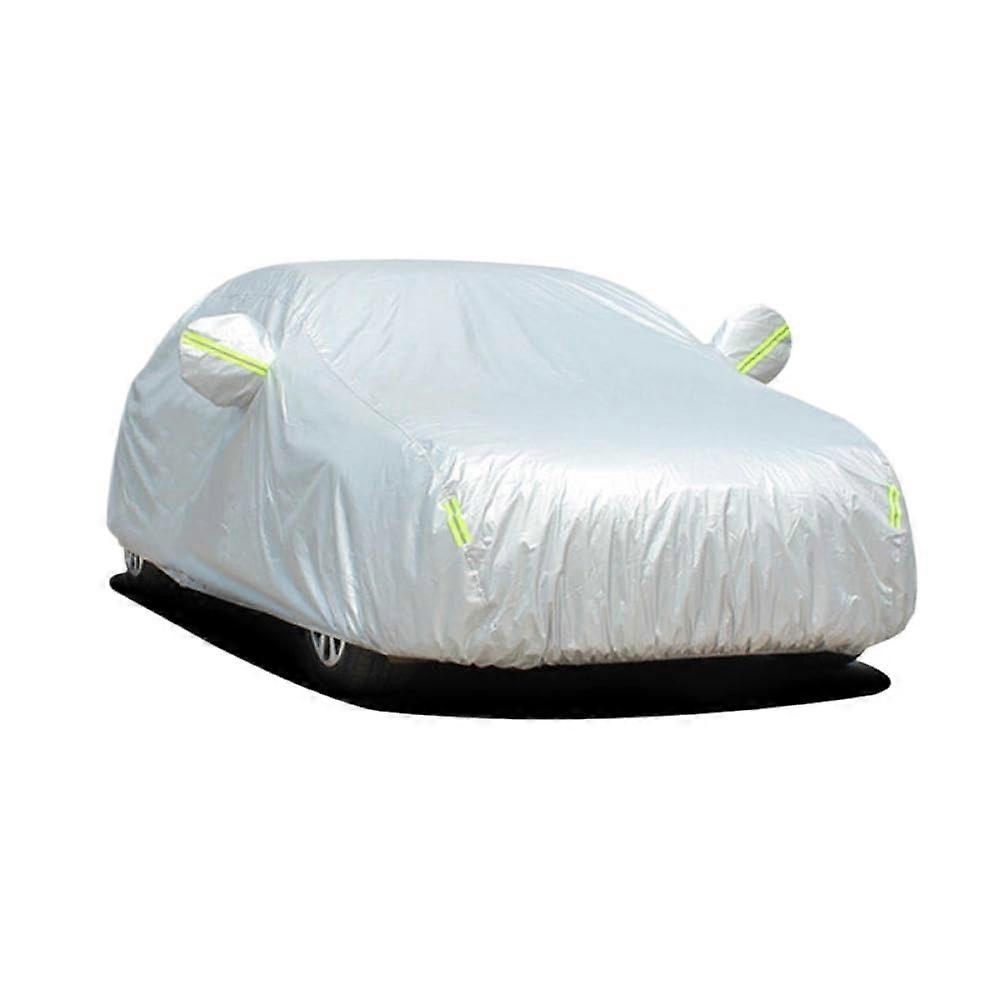 190t Auto Cover for Heat Insulation and Scratch Resistance, Compatible with 1997-2024 Vehicle Models and Accessories