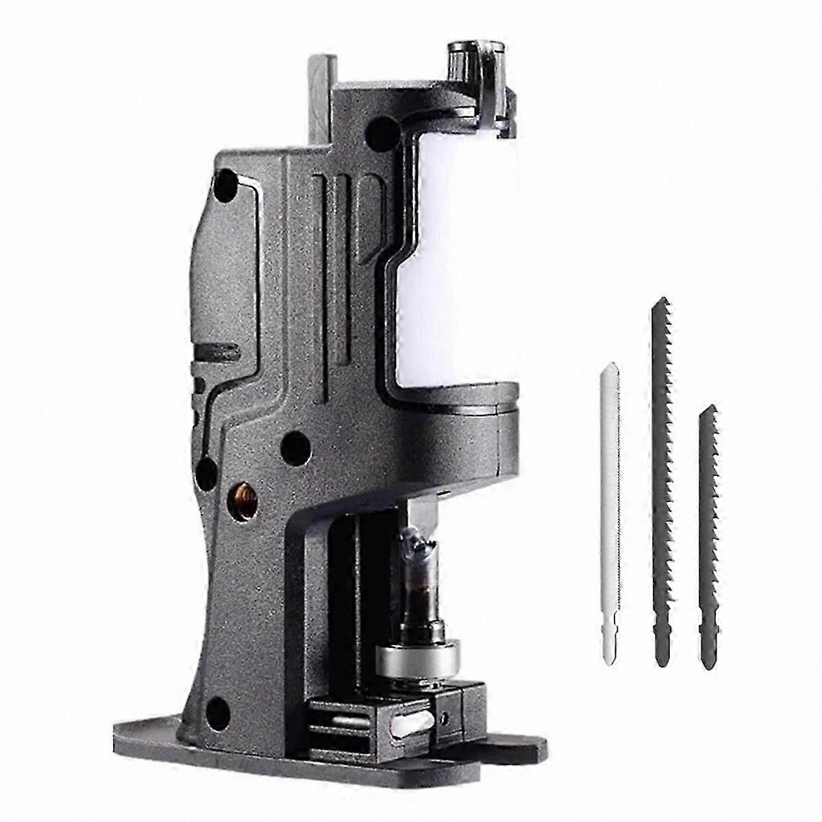 Electric Drill Adapter for Reciprocating Saws and Jig Saws Modification Tool