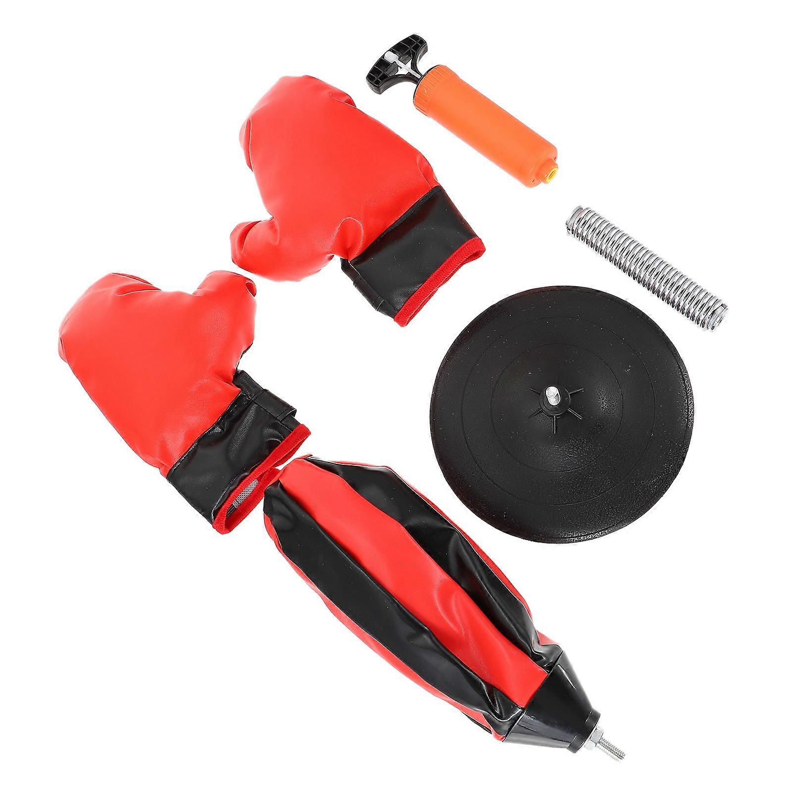 Pressure Release Boxing Ball Set Spring Steel Tube Material Kids Reaction Agility Training 1Set