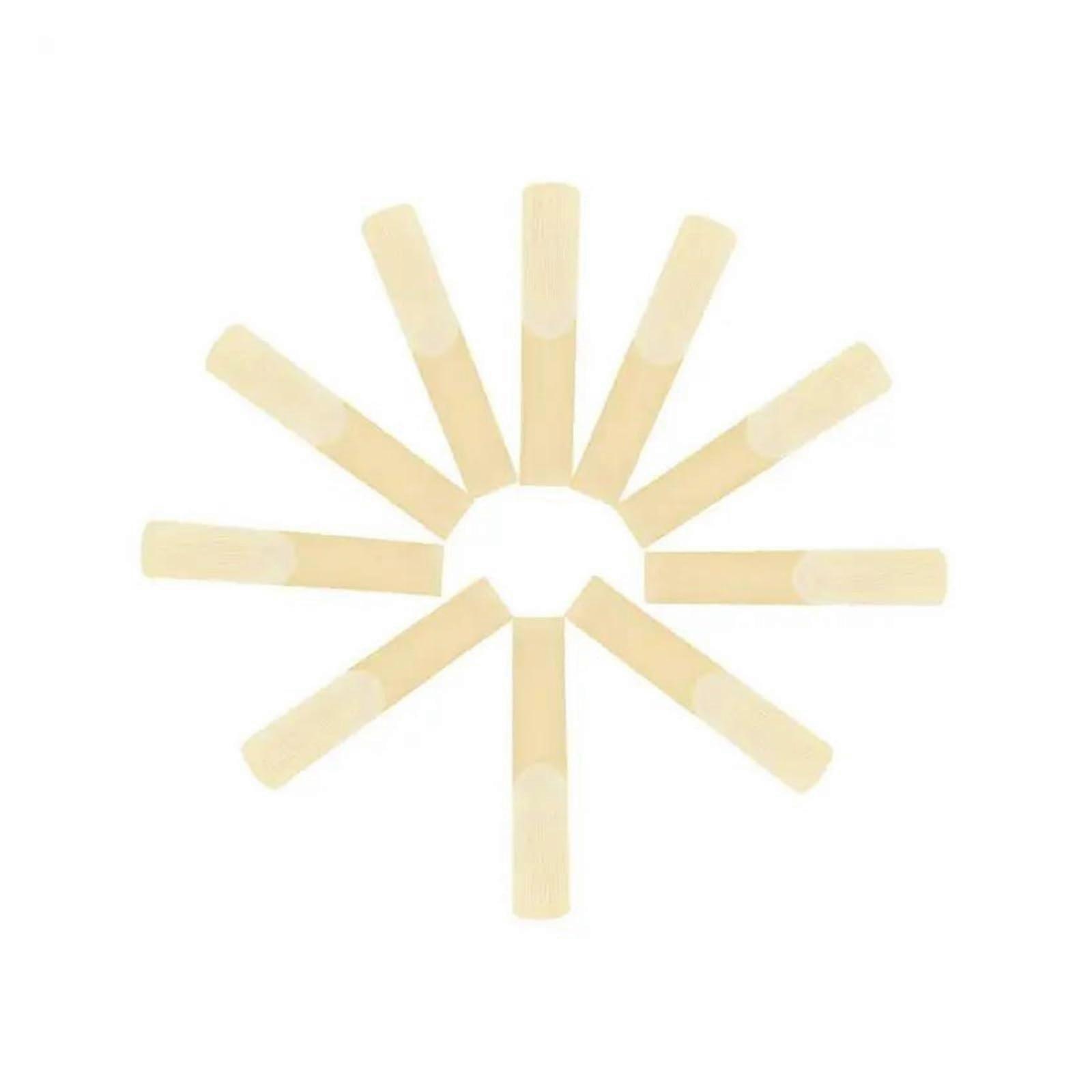 10 pieces Bb clarinet reeds No. 2, No. 2.5, No. 3, professional woodwind instrument accessories (Color: No. 2)