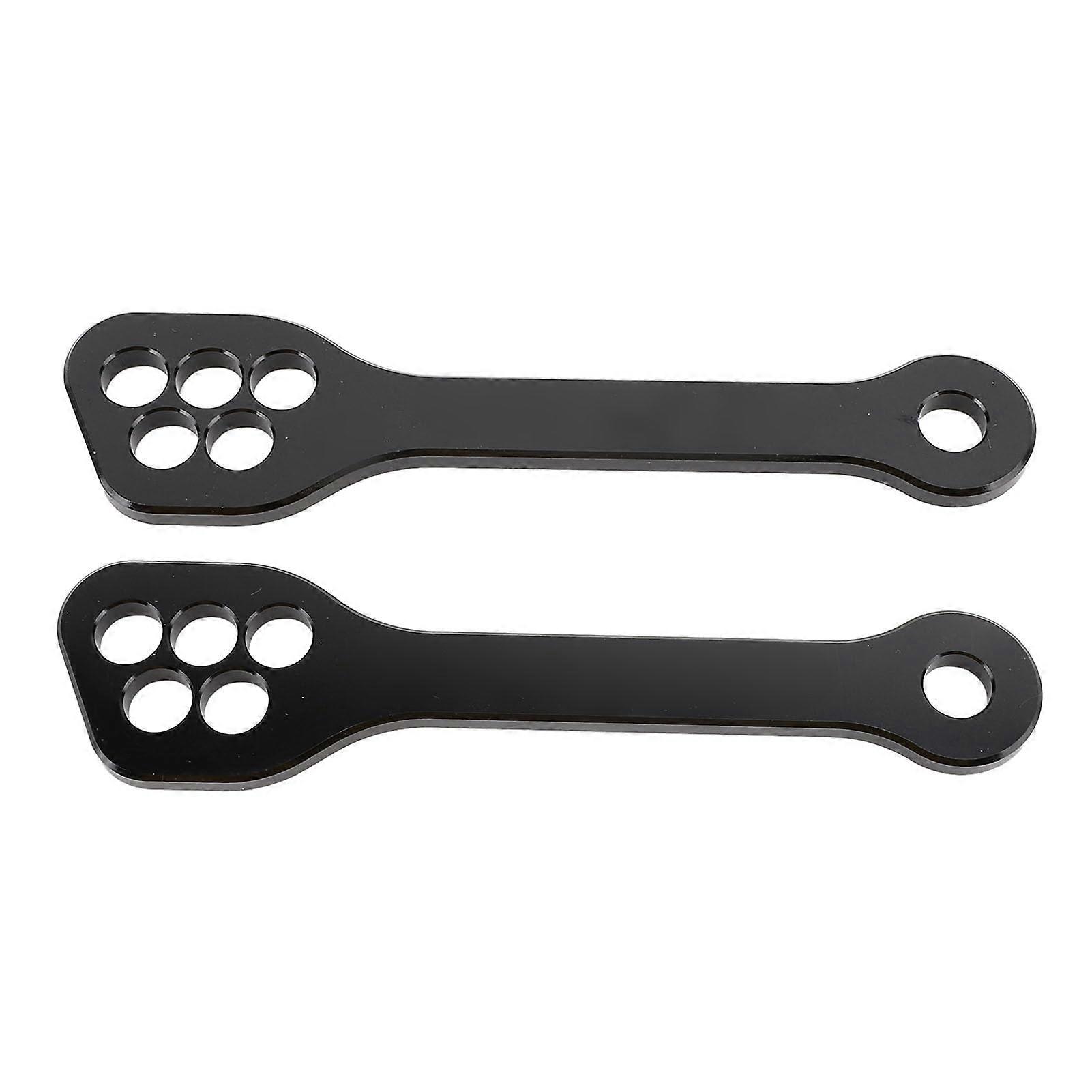 Rear Suspension Lowering Links Adjustable Shock Drop Kit 19992020 Black