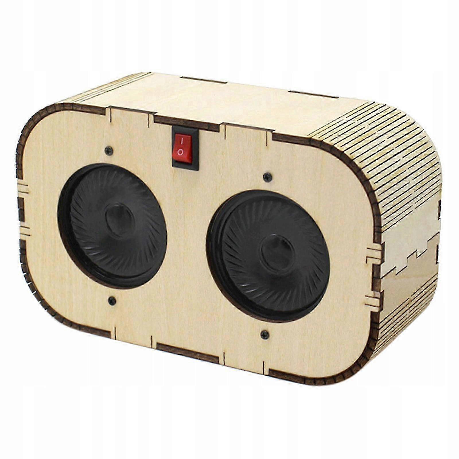 Diy Wooden Bluetooth Speaker Set