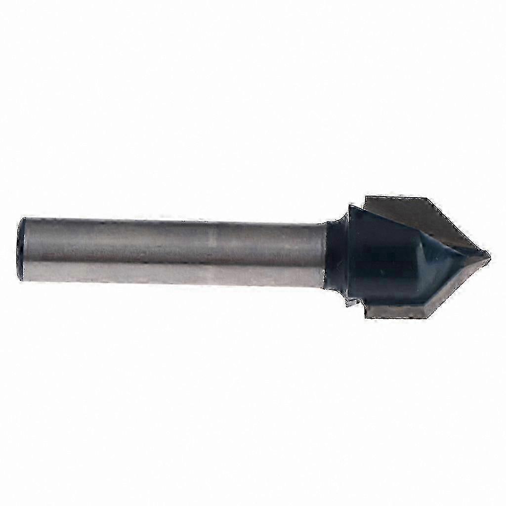 CNC Router Bit 90 Degree V Groove Engraving Tool with 1/4 Inch Shank for Woodworking Projects