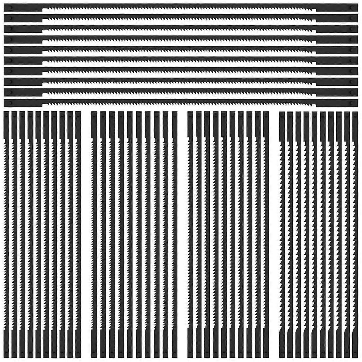 50Pcs Scroll Saw Blade Pin End 5Inch High Carbon Steel Scroll Saw Compatible for 3921 3922 3923 Woodworking for Wood
