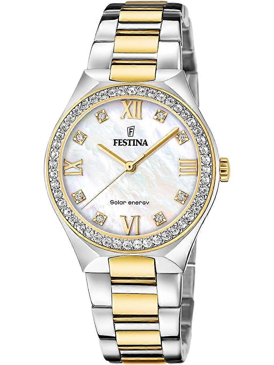 Montre Femme Festina Or Acier Inoxydable F20659/1 35 mm
