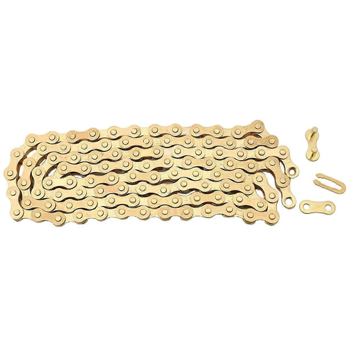 Mountain Bike Chain Links for 1-Speed Bicycles, Durable Steel Material, Easy Gear Shift Compatibility