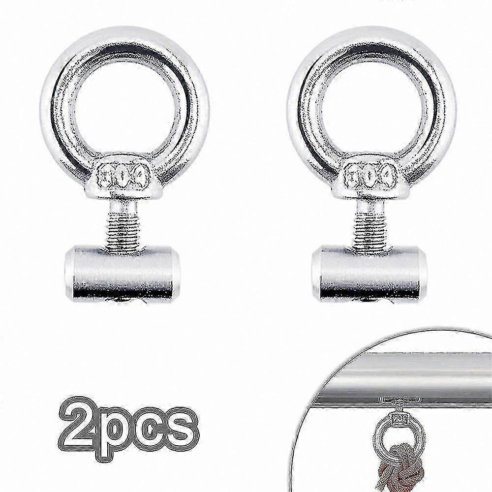 2-Pack Stainless Steel Awning Rail End Caps for RV Camper Trailers Caravans