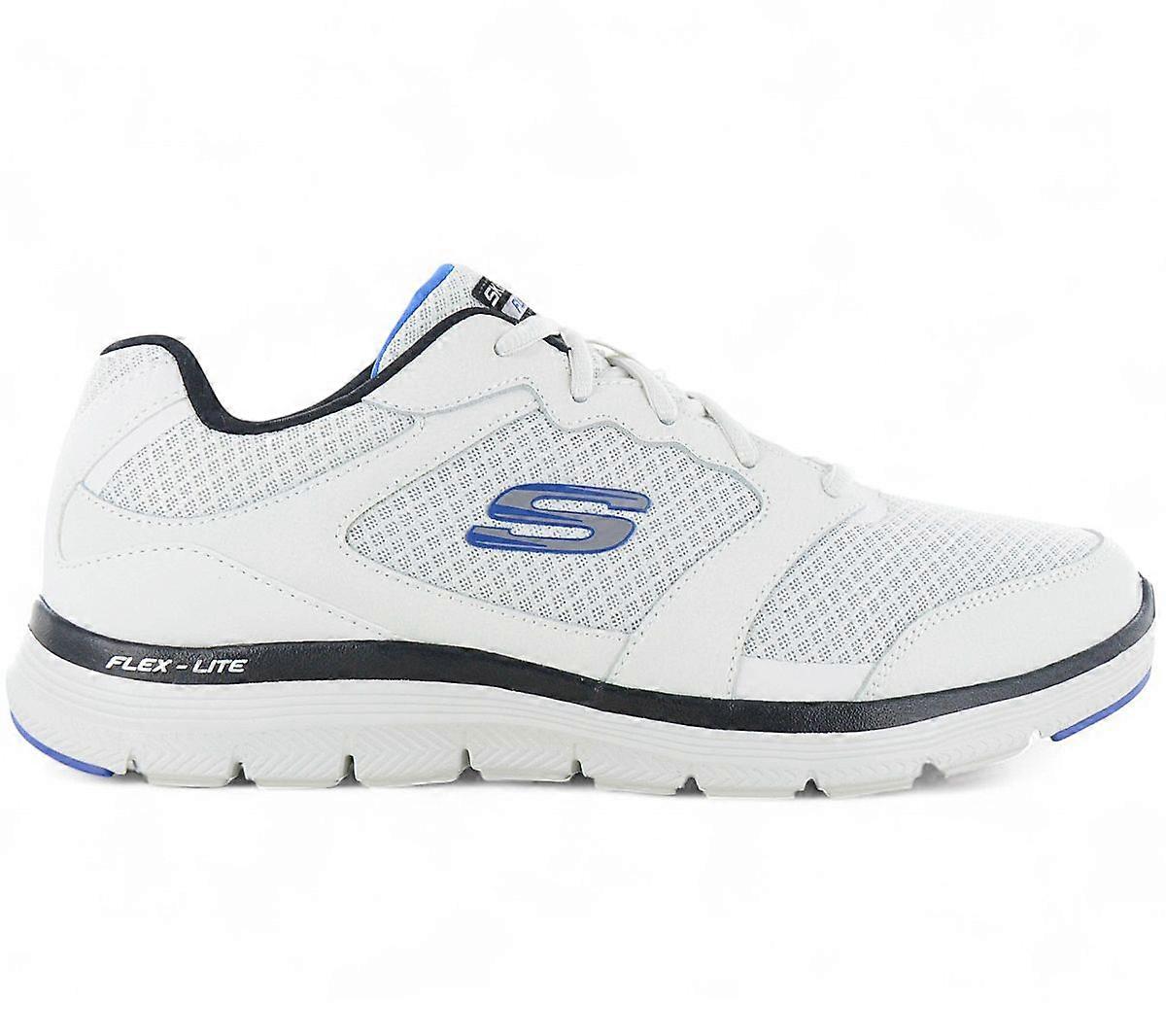 Skechers Flex Advantage 4.0 - Men's Shoes Sneakers White 232225-WBK