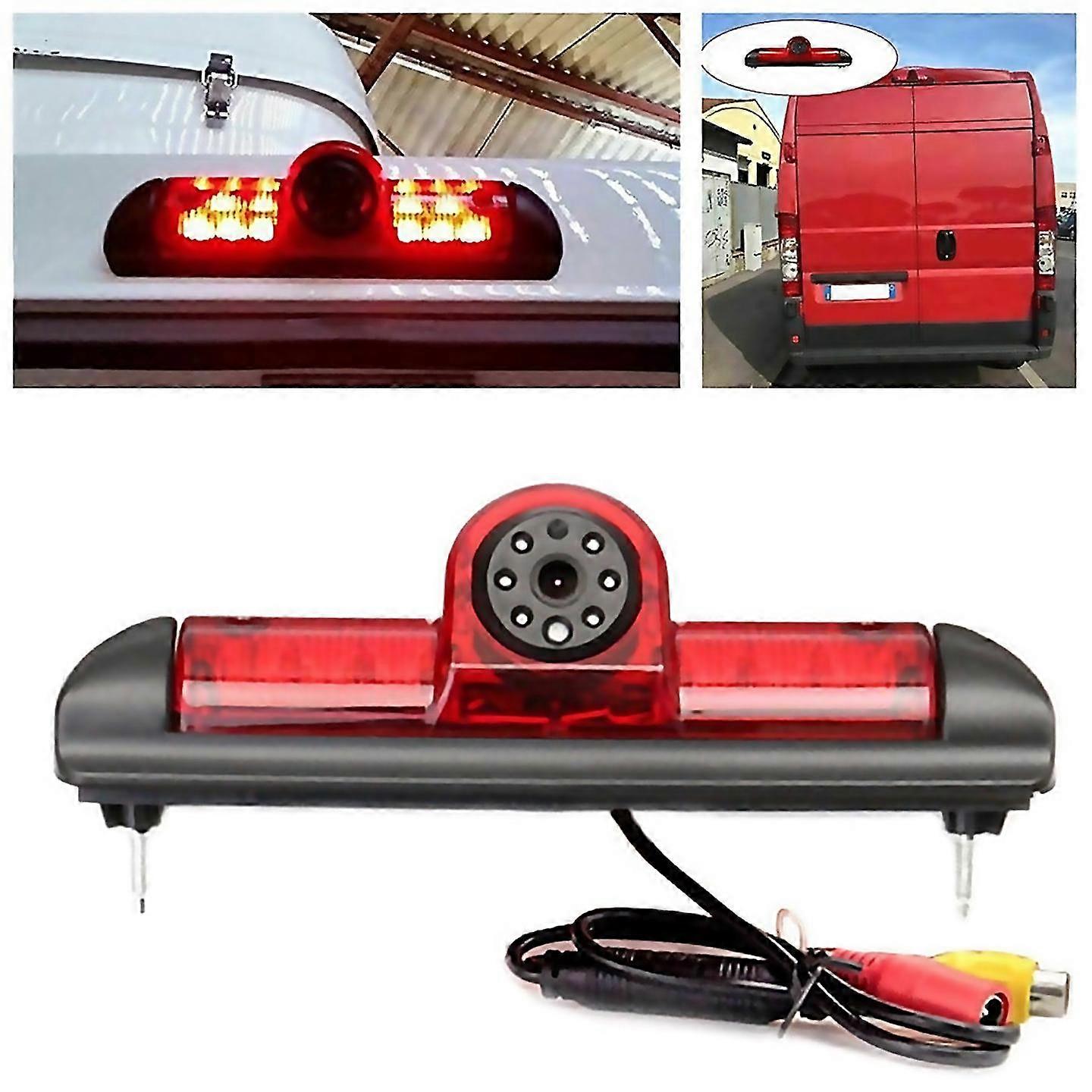 For Rear View Camera 3rd Brake Light Monitor For Fiat Citroen Peugeot