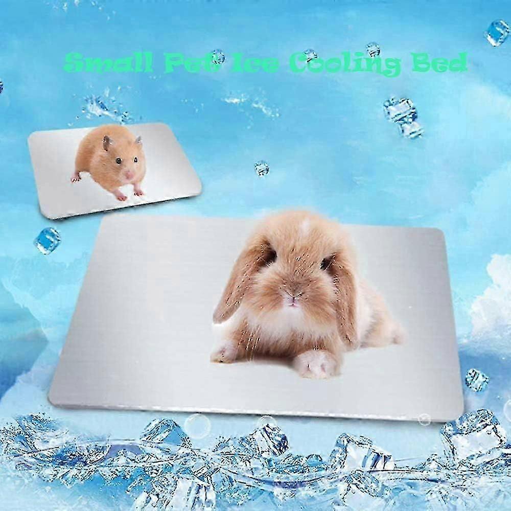 Pet Cooling Mat For Rabbit Hamster - Cool Plate For Extra Comfort