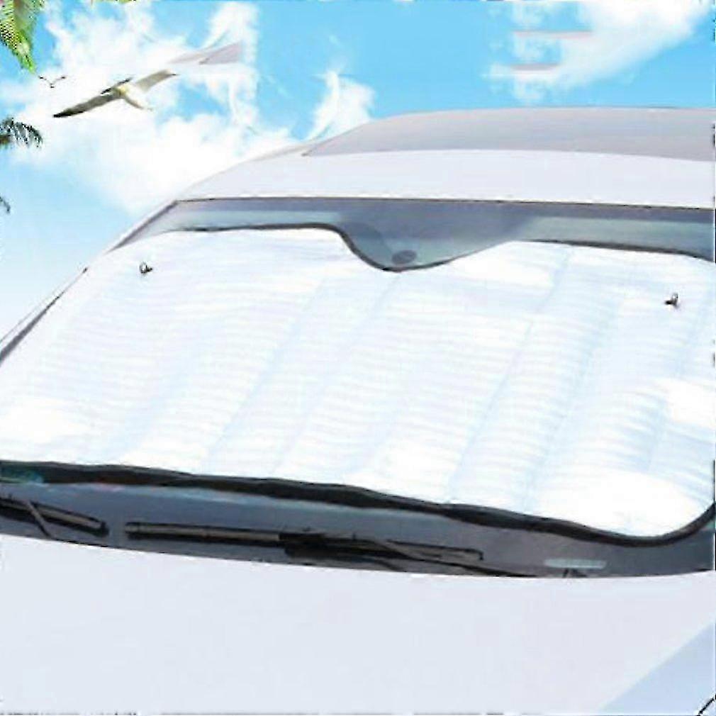 Car Single-sided Sunshade Car Front Window Sun Shade Aluminum Foil ...