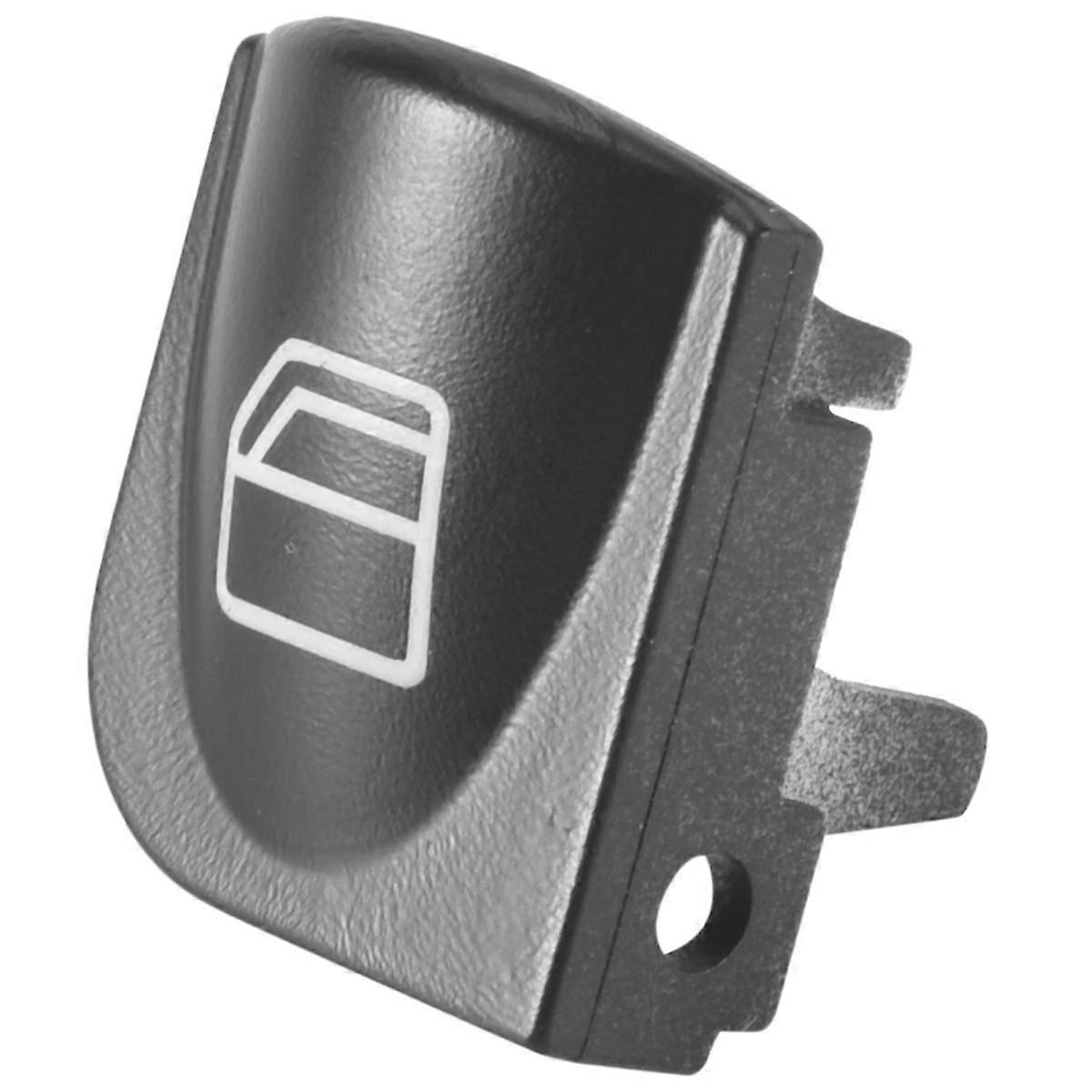 Tapas de botones de interruptor de ventana para Mercedes Benz W203 W208 C Clk Class Interruptor de ventana delantero izquierdo + derecho R