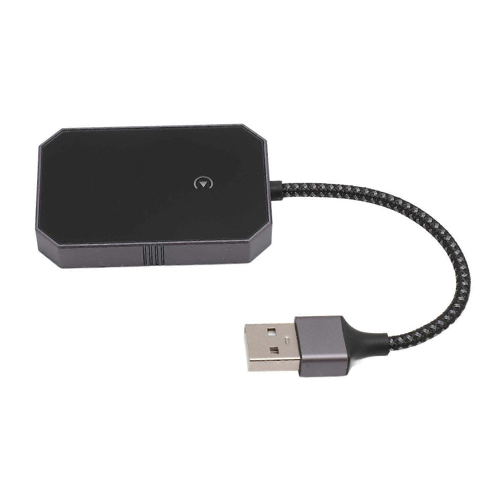 Wireless CarPlay Adapter USB Plug & Play for iOS Wired Systems