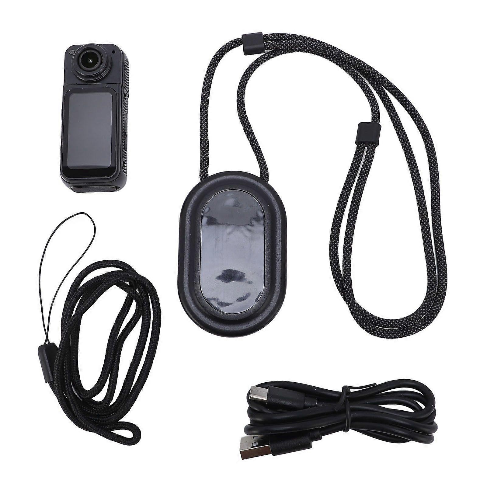 Thumb Camera 2.7K 180 Lens Angle HD Display Portable Vlogging Camera for Cycling