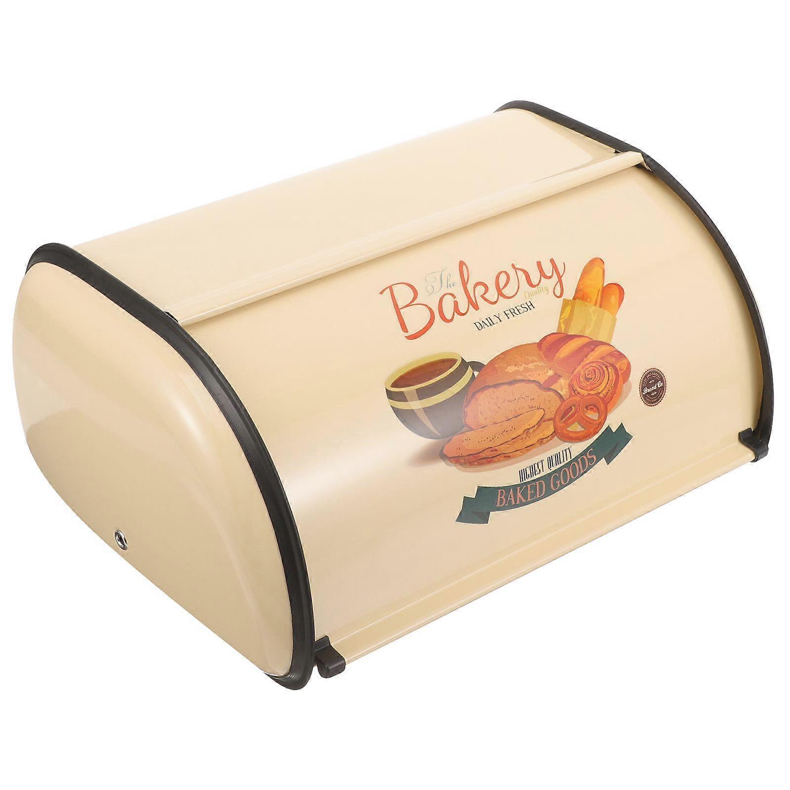 Kitchen Countertop Bread Box Multi-function Bread Holder Iron Bread Box Kitchen Accessory