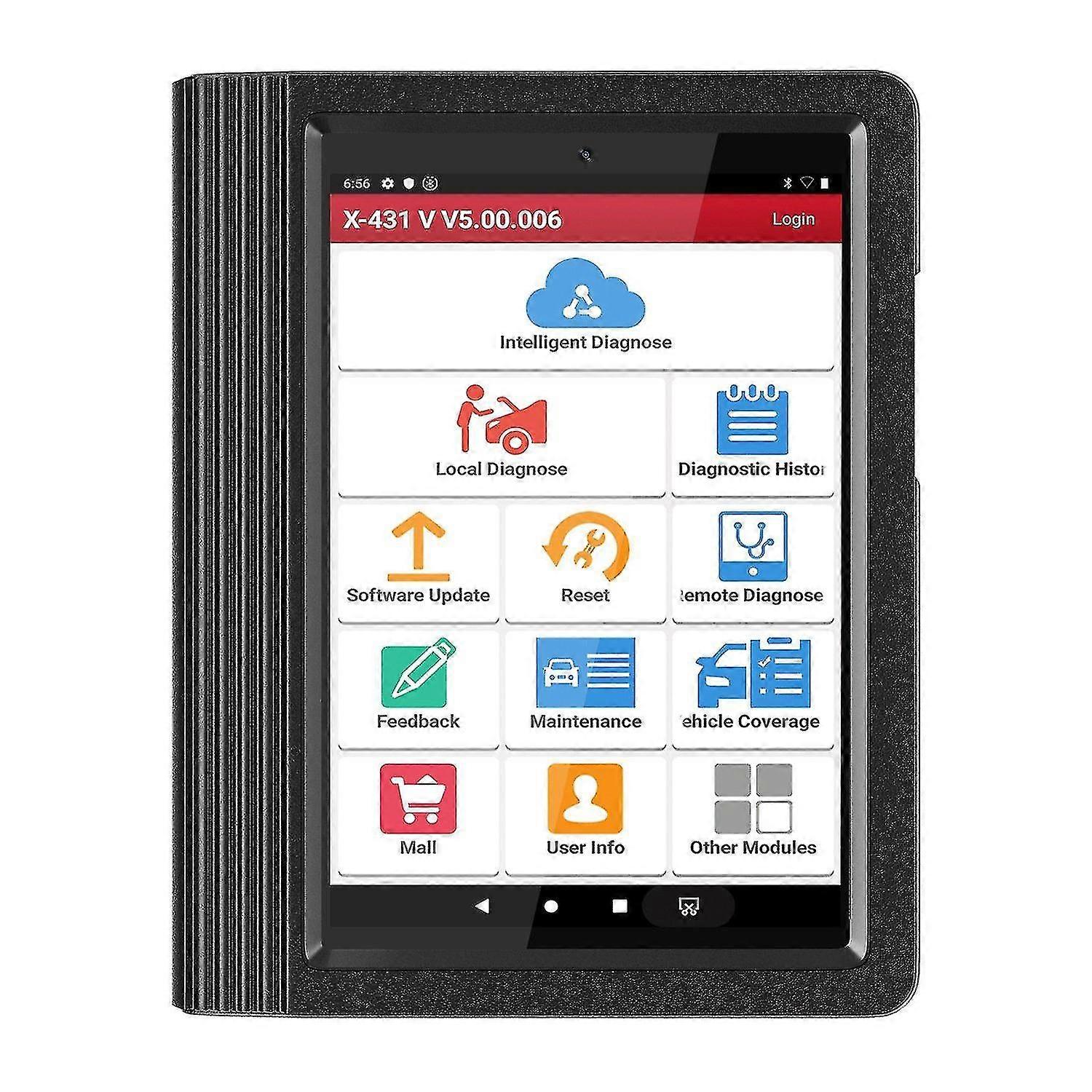 X431 V car detector car fault diagnostic instrument decoder multila...