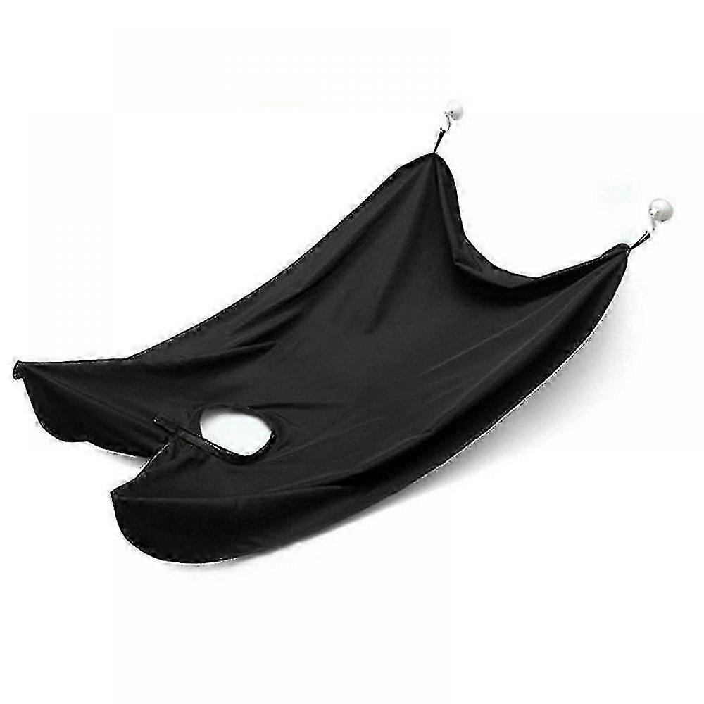 Adjustable Beard Shaving Apron Cloth With Suction Cups Beard Shaping Tool, Hair Nylon Beard Cape Catcher Trimming And Cutting Apron For Men