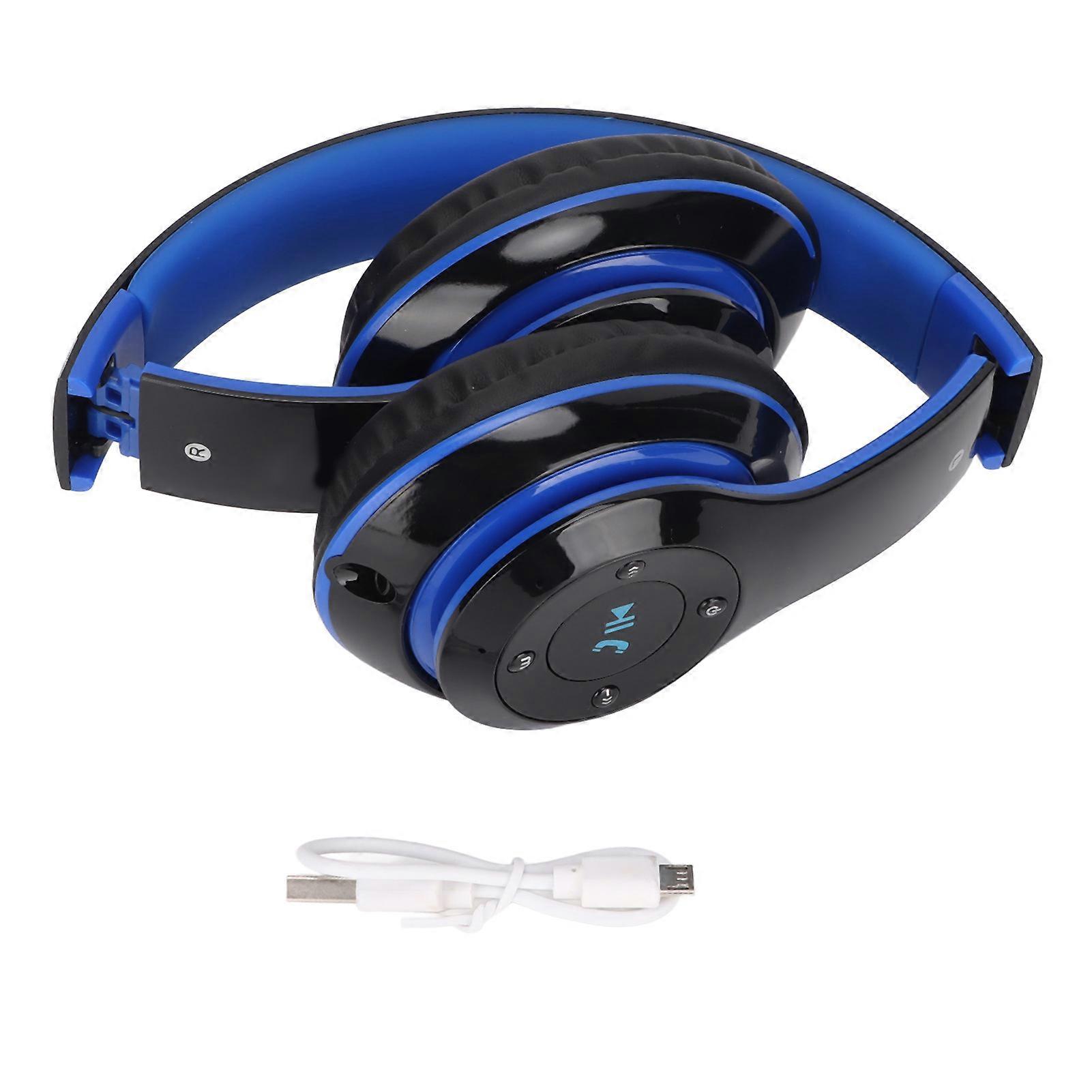 S6 HIFI Stereo Bluetooth Headset with Mic, Foldable Design, Wireless & Wired Modes