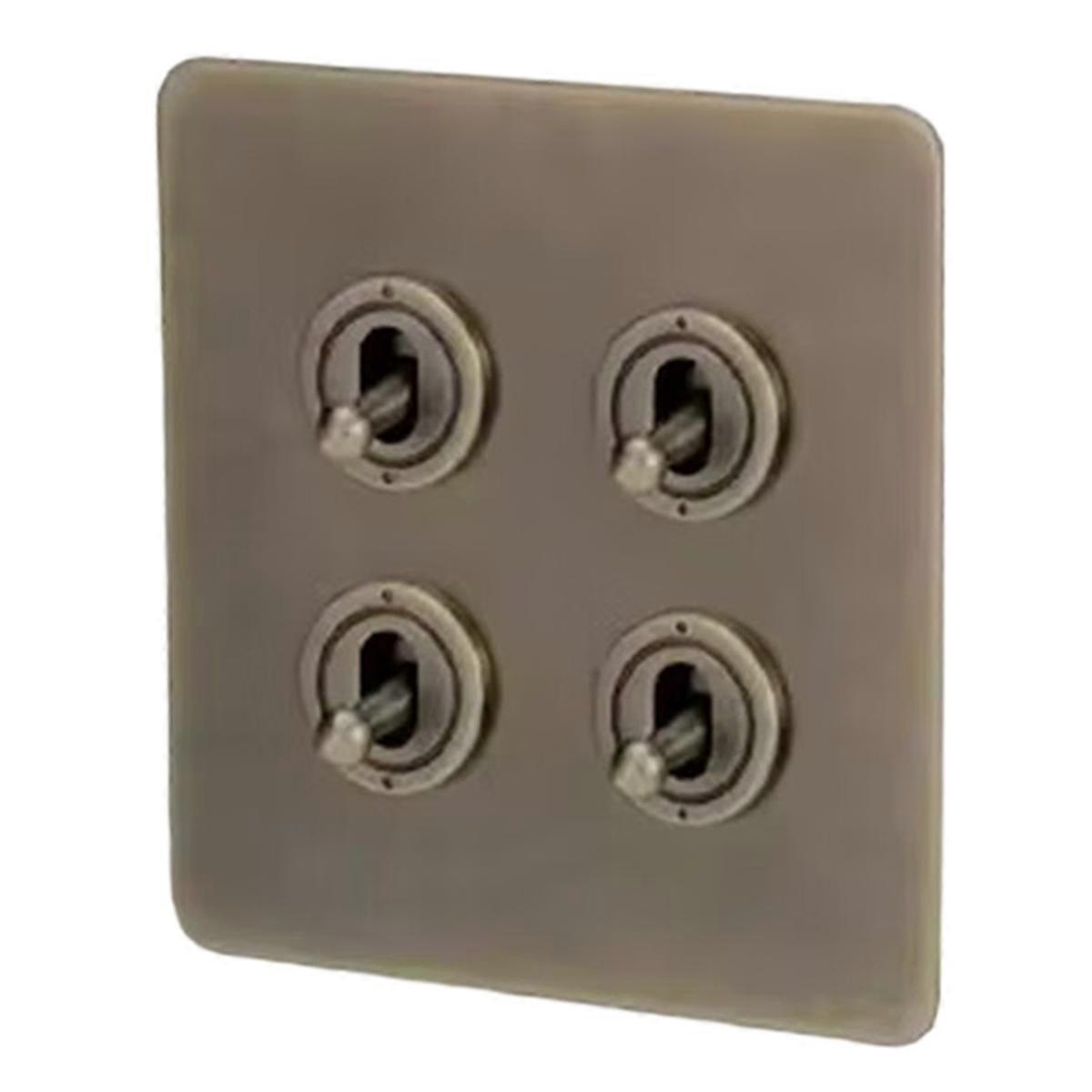 220V Toggle Switch Wall Light Switches Wall Outlet Plate,F