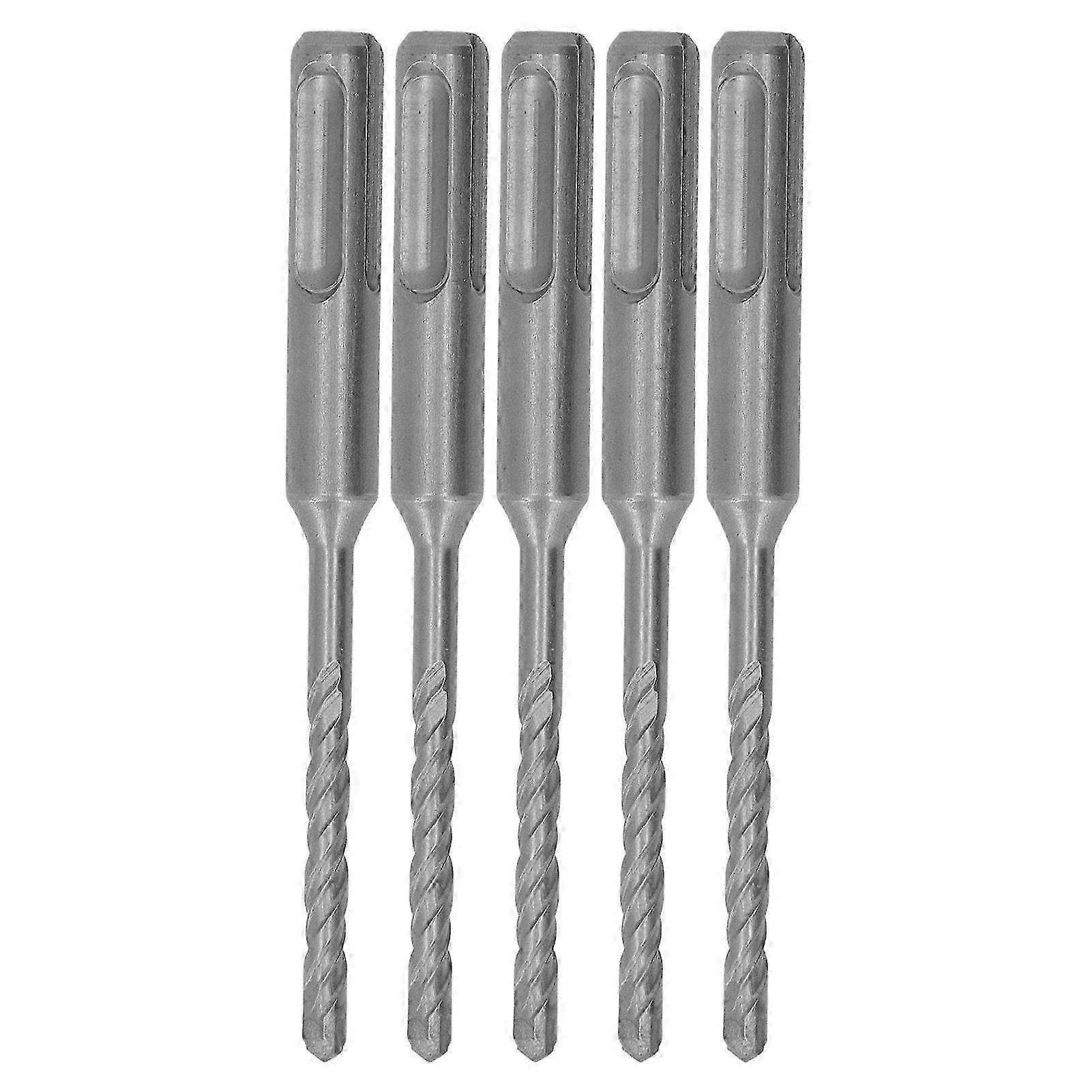 High quality  5pcs 110mm long impact drill bit set with carbide tip for brick