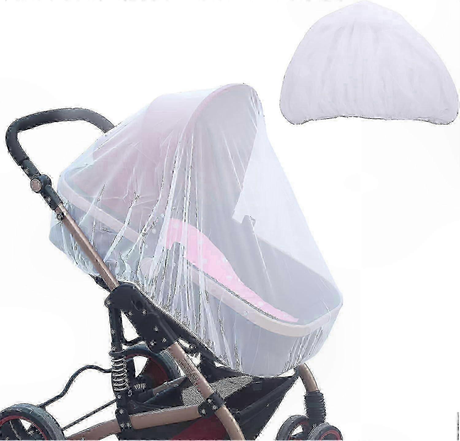Universal Stroller Mosquito Net, Protective Bug and Insect Cover for All Prams