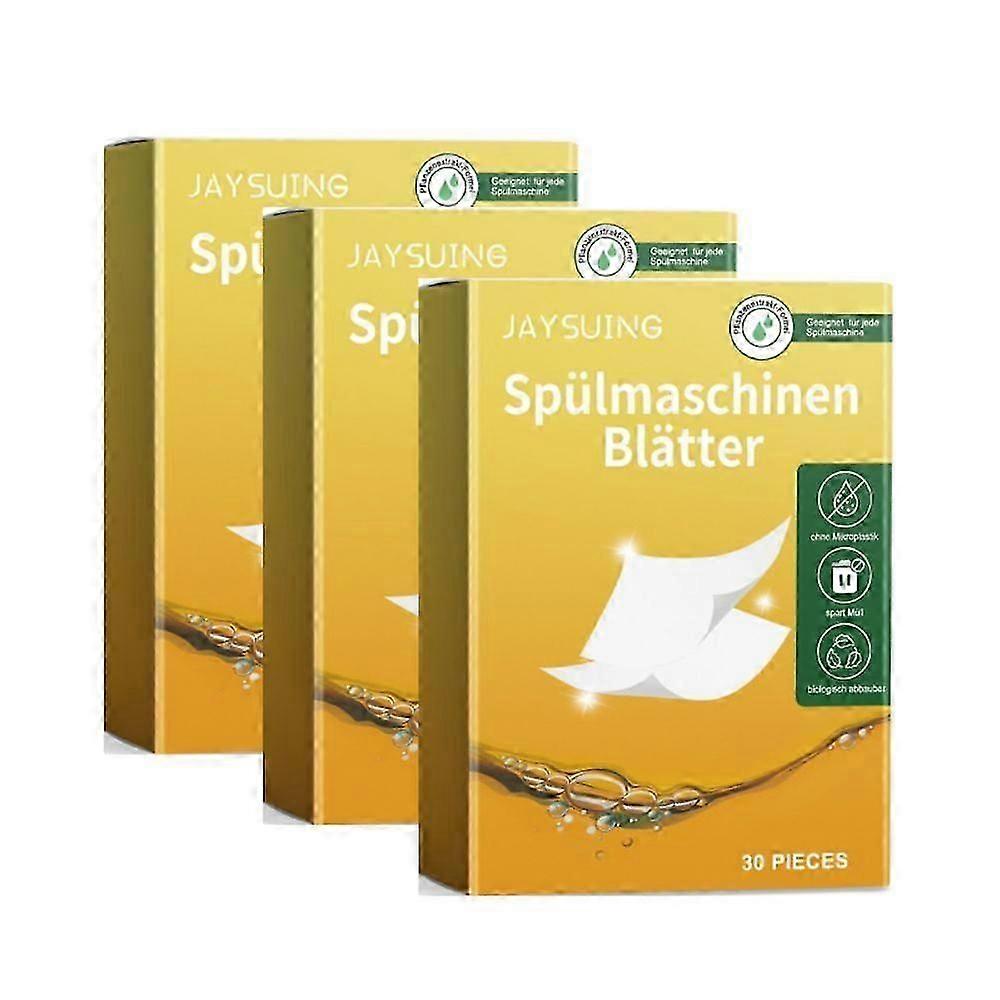 30 pcs Dishwasher Cleaning Tablets Splmaschinen Bltter Removes Limescale Build Up and Odor cs
