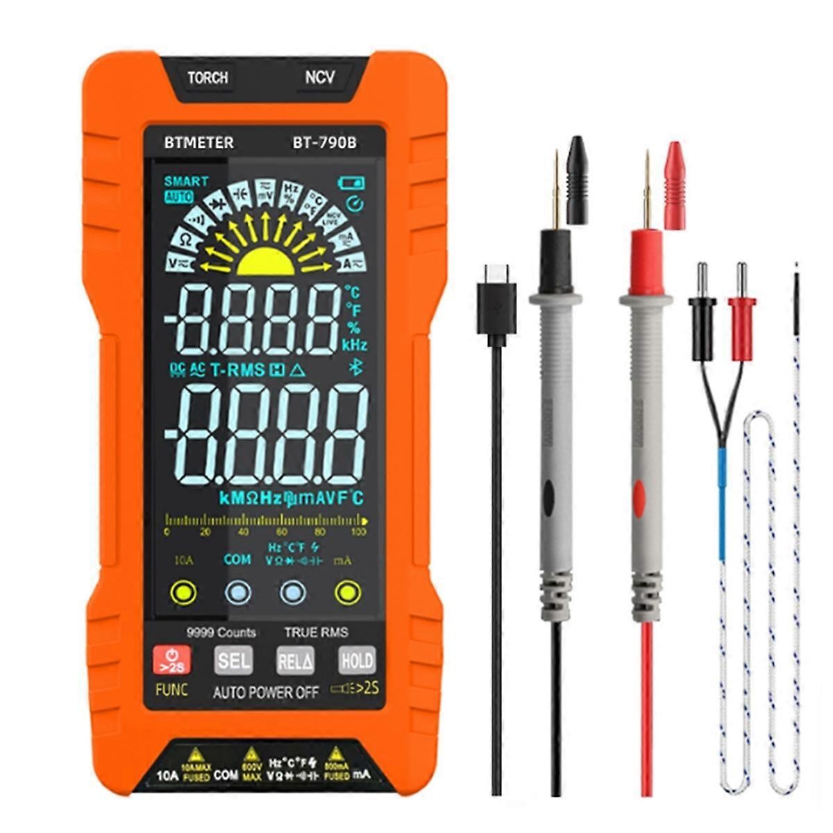Multimeter Digital High Precision Small Portable Intelligent Maintenance Electrician Multifunctional Multimeter