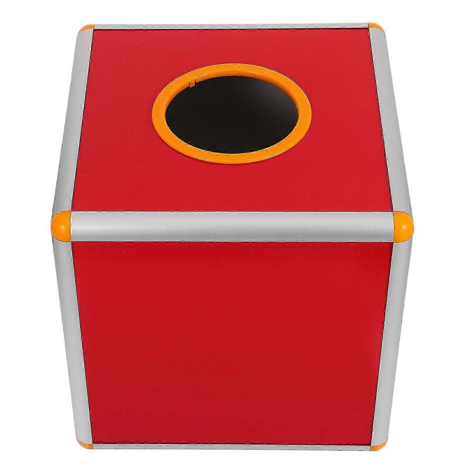 Event Accessories Donation And Voting Box With Large Capacity 25X25X25CM User-Friendly Design For Suggestion Collection For Adults 1 Set
