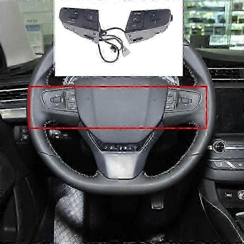 9677976377 Car Steering Wheel Multifunction Switch for 508/508SW Cruise Control/Volume Control Switch
