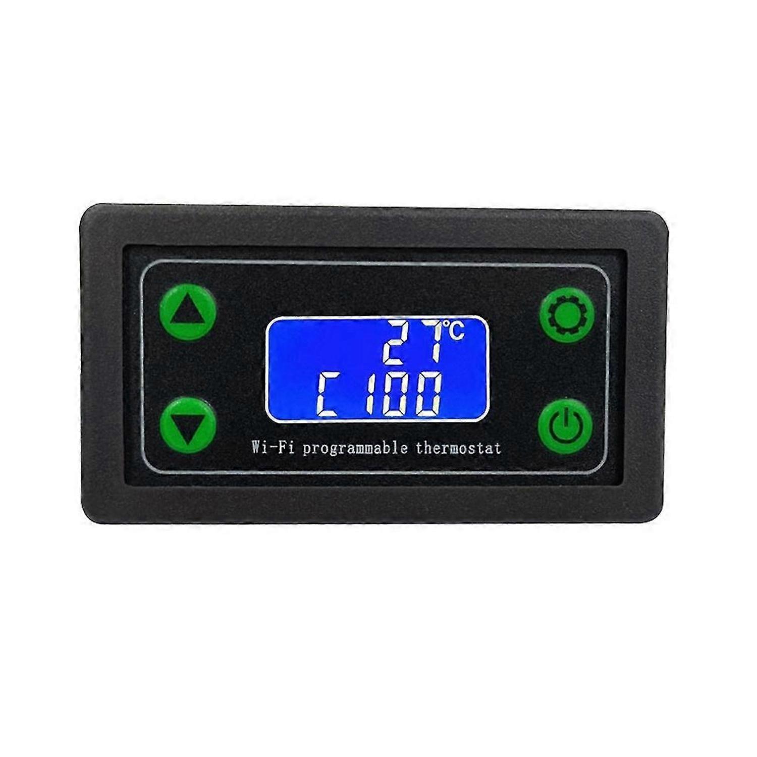 WIFI Remote Digital Temperature Controller K Thermocouple High Temperature Controller -99-999 Degrees ZFX-WT01