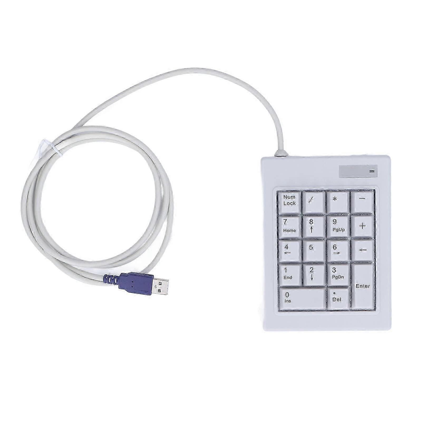 Mechanical Numeric Keypad, 18 Keys, Mini USB Wired, Linear Action Switch 2025