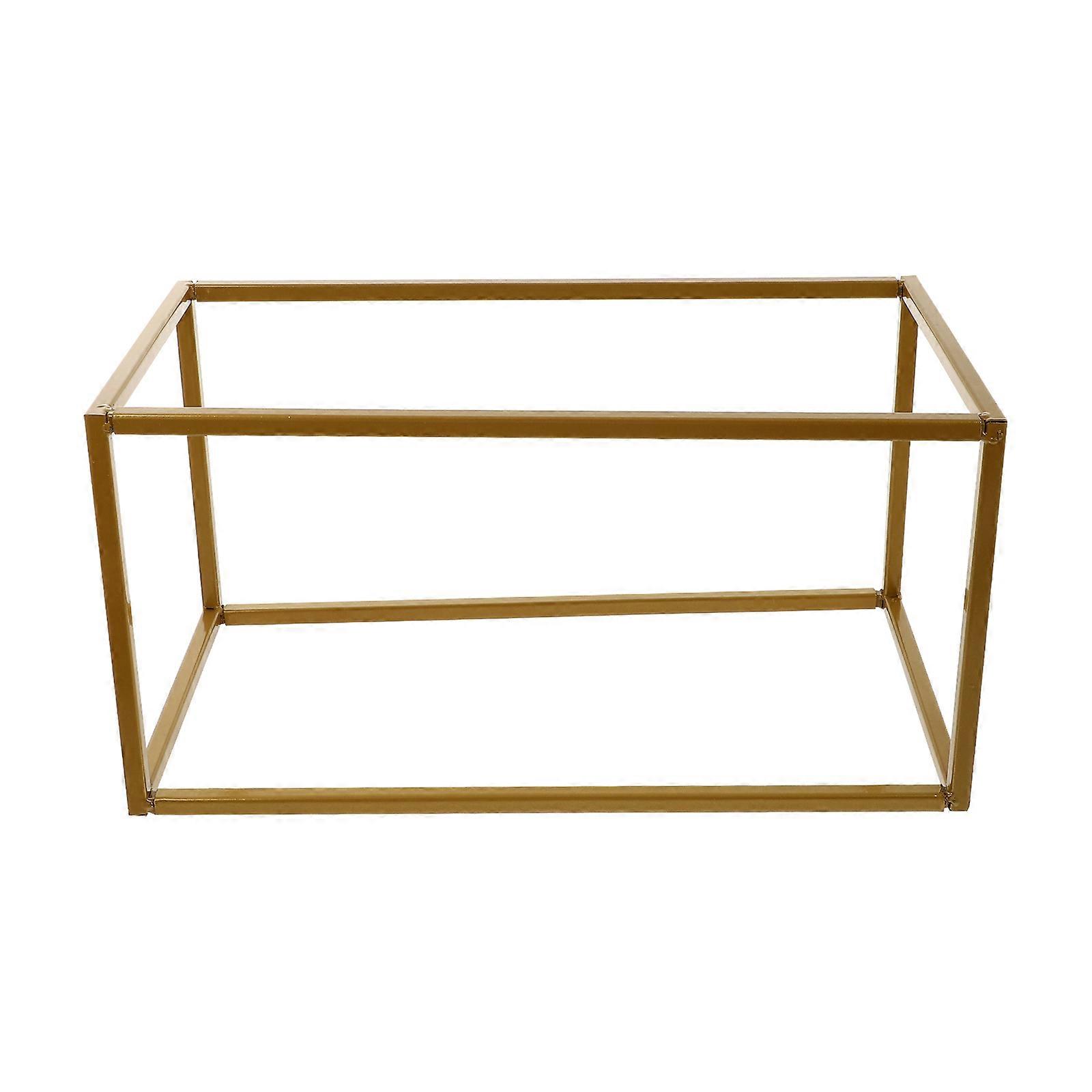 Long Rectangular Frame Adorn for Wedding Stage Decor 1Pcs Iron Art Prop