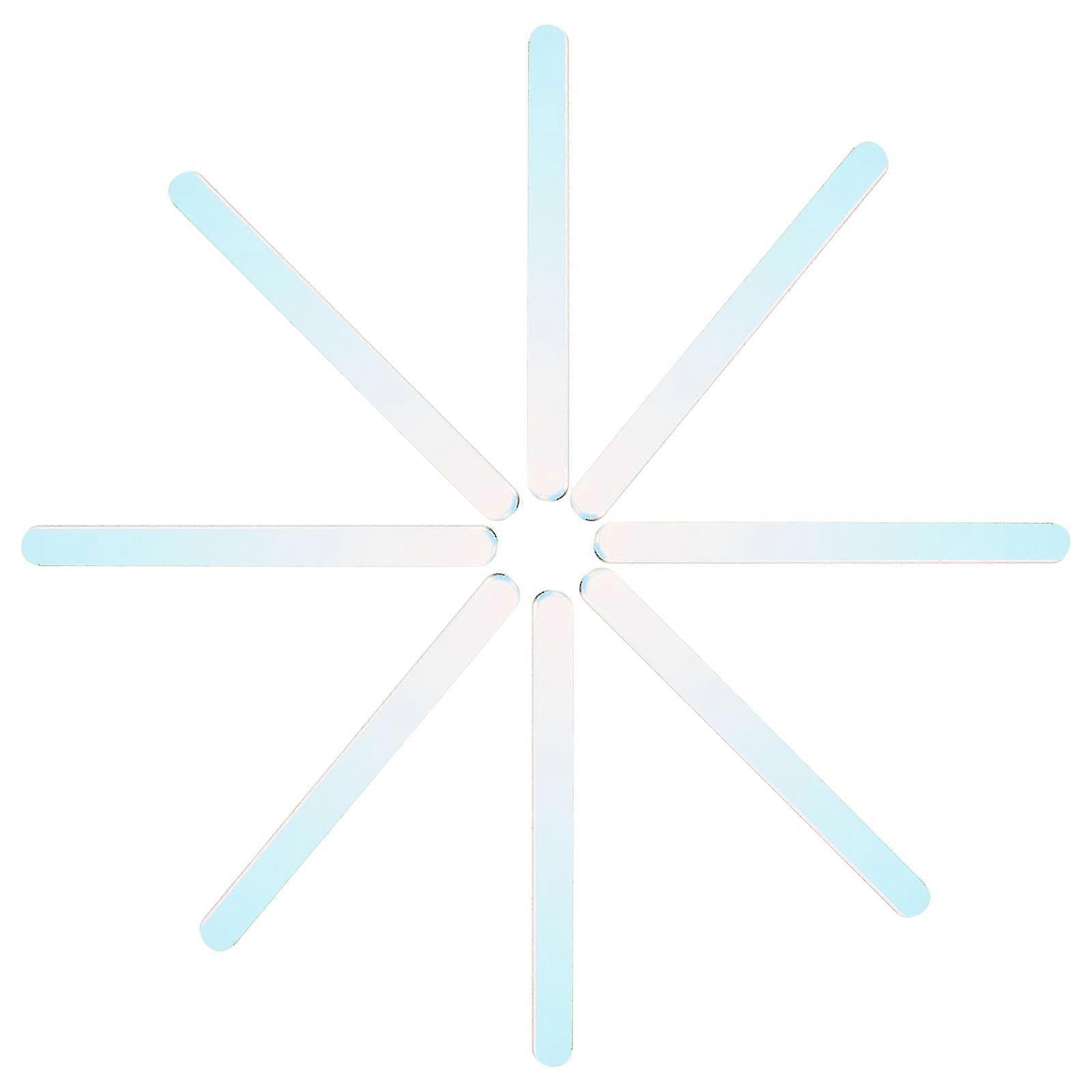 Ice Cream Stick Acrylic DIY Sticks for Home Use 60 Pieces 1Set