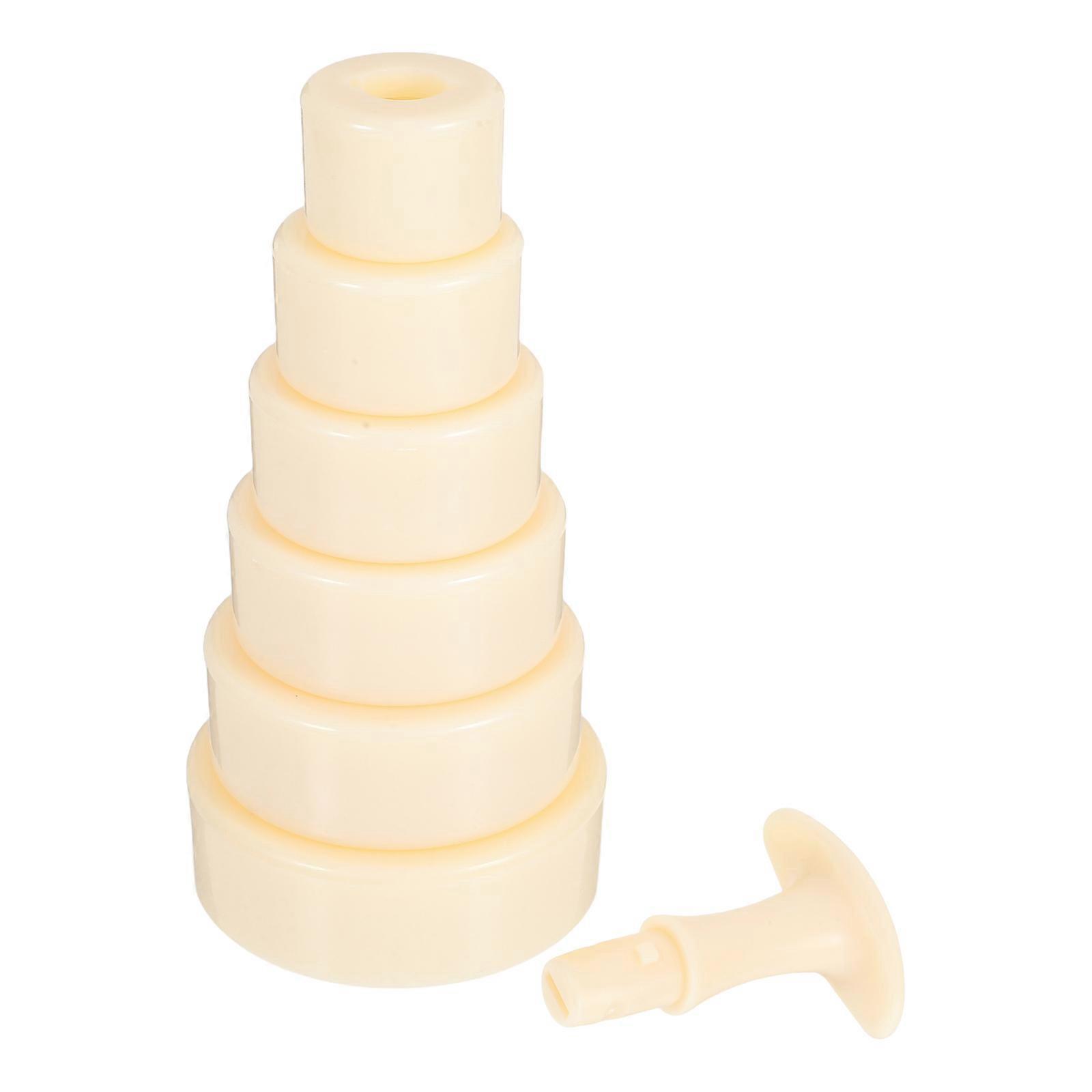 Round Tart Mold Bakeware Set for Press 3Sets Pie and Dessert Making