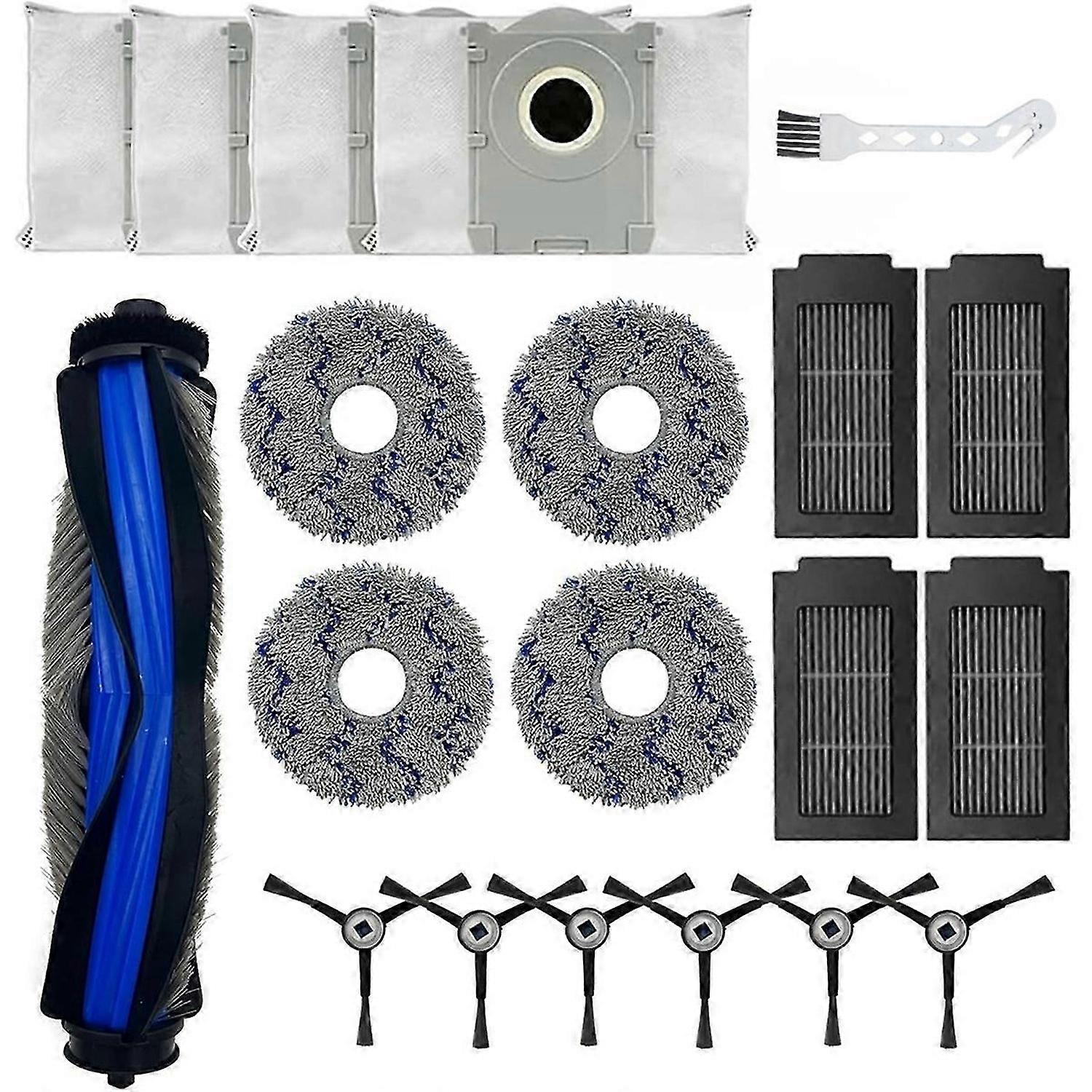 Replacement Part for T50 MAX Robot Vacuum Cleaner Main Side Brush Hepa Filter Mop Pads Dust Bags
