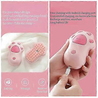 2025 Pet Steam Brush pour le toilettage des poils d’animaux rose