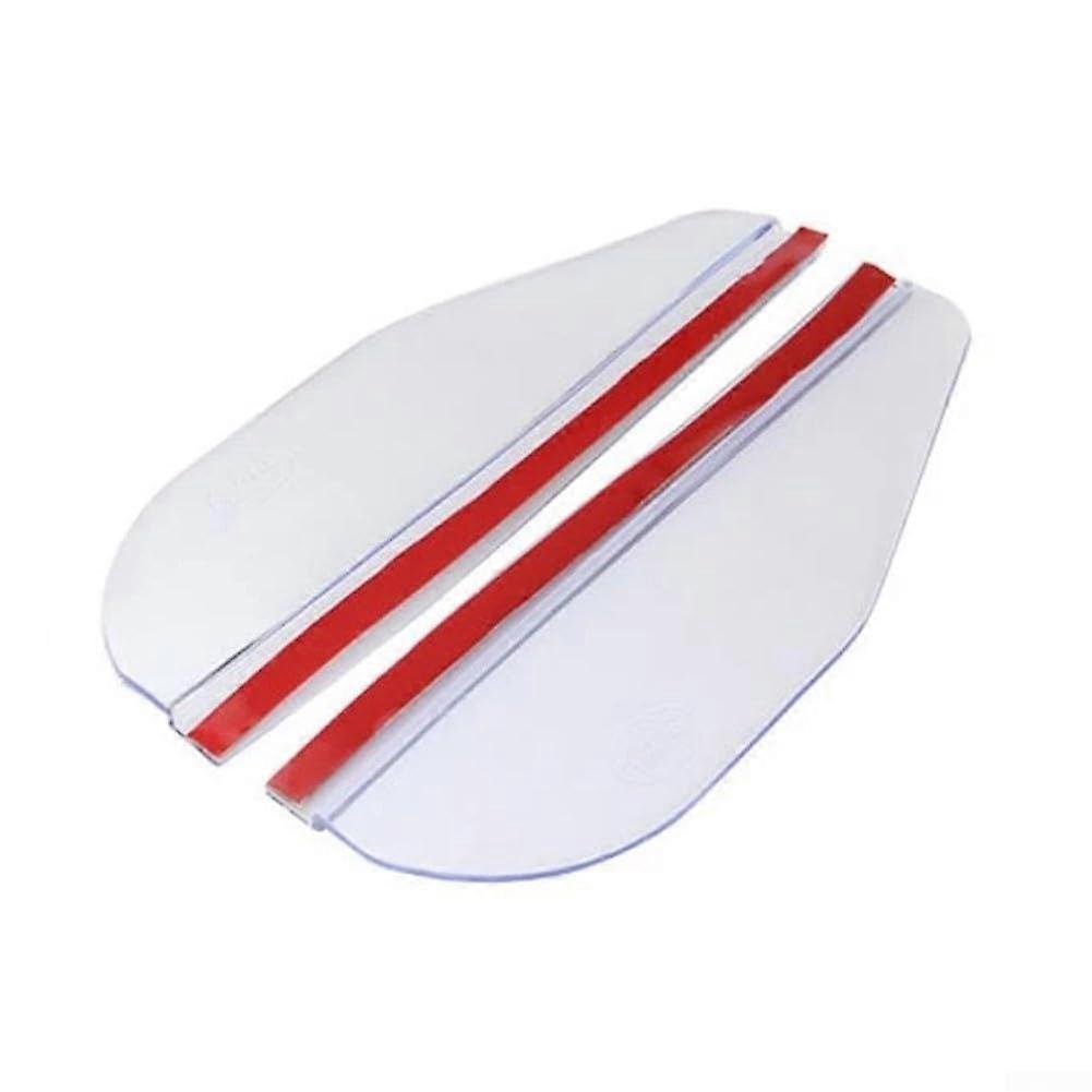 Rear View Mirror Rain Guard For Car Side Mirrors, Clear Eyebrow Visor, Waterproof Snow Shield With DoubleSided Tape