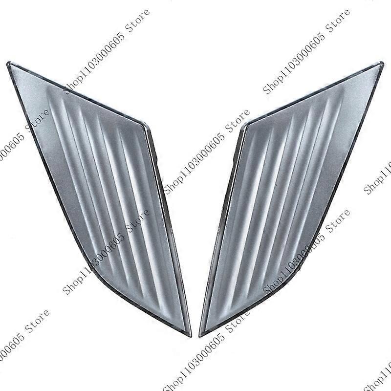 For Mazda CX-3 2015-2022 Automobile Accessories Front Bumper Fog Lamp Grille Slide Cover Lightless Fog Lamp Cover D10K-50-C22