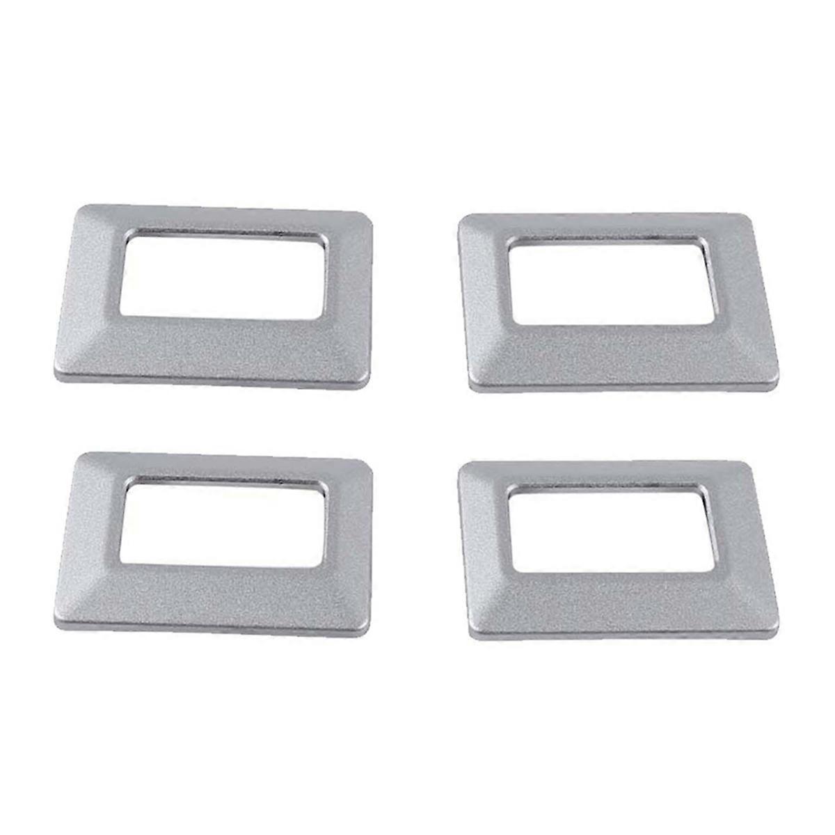 Door Lock Button Frame Trim for Land 110 20-24,4PCS