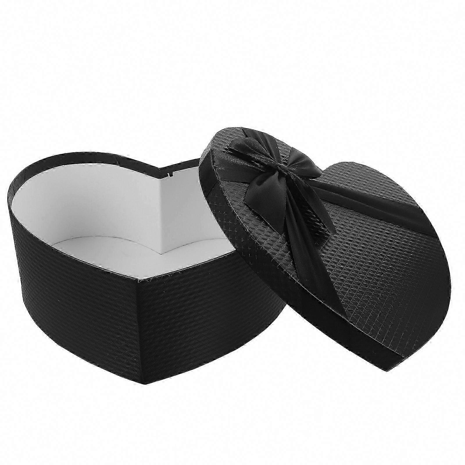 Κουτί δώρου σε σχήμα καρδιάς για λουλούδια και δώρα, ιδανικό για την Ημέρα του Αγίου Βαλεντίνου και ειδικά ocns σε διάφορα χρώματα